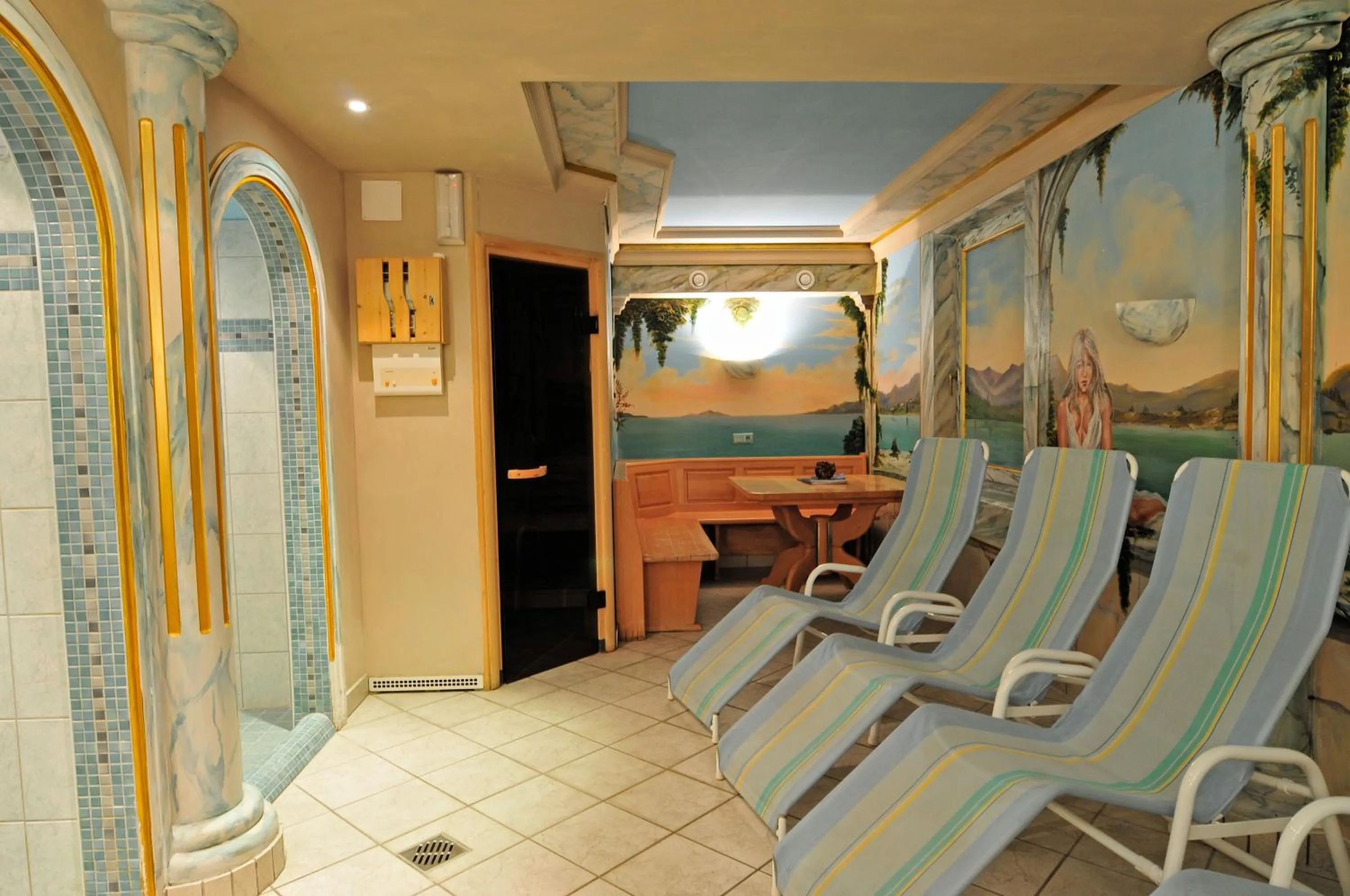 Sauna in Hotel Gasthof Stoanerhof