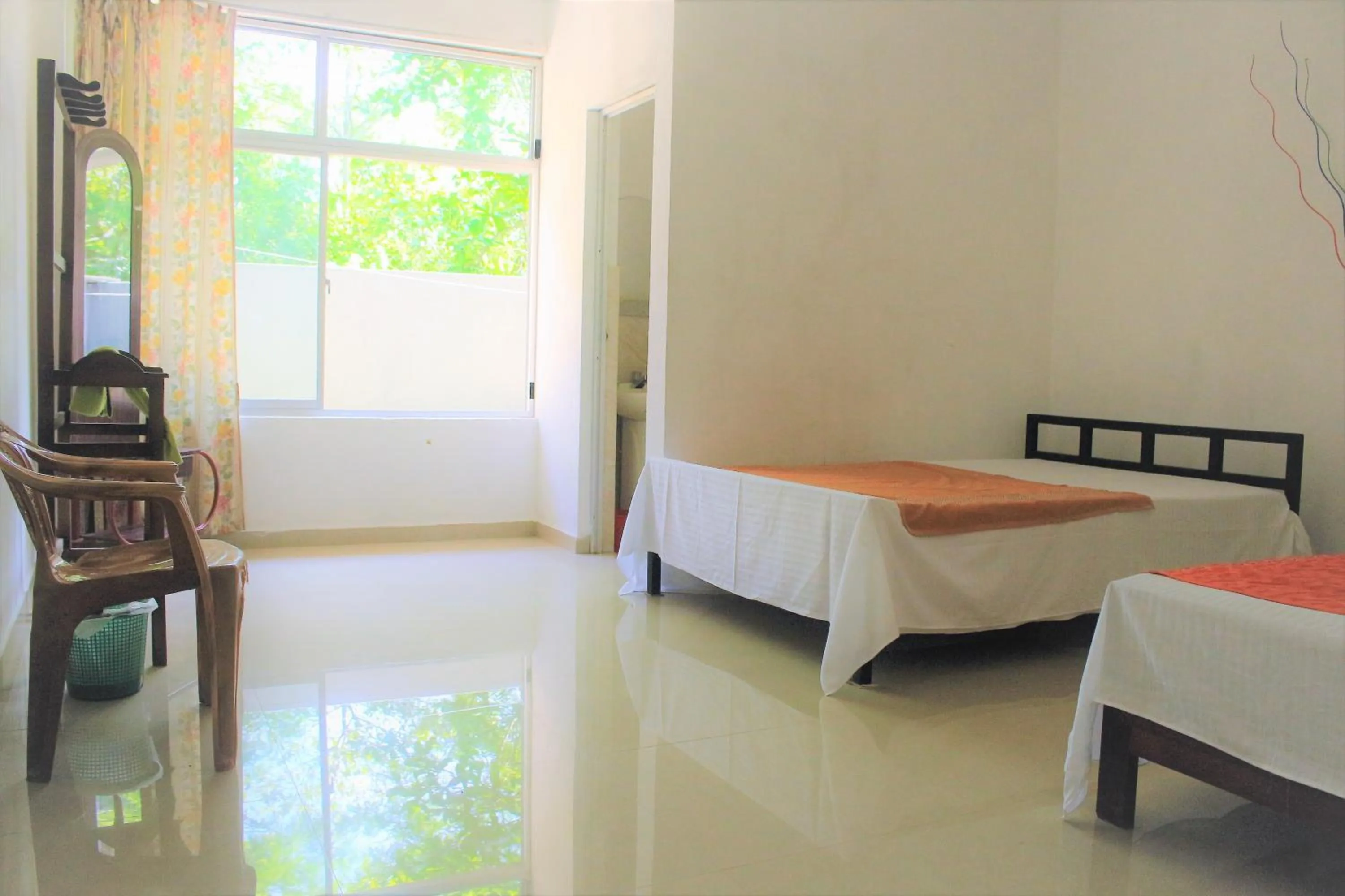 Bed in Samanala Resort