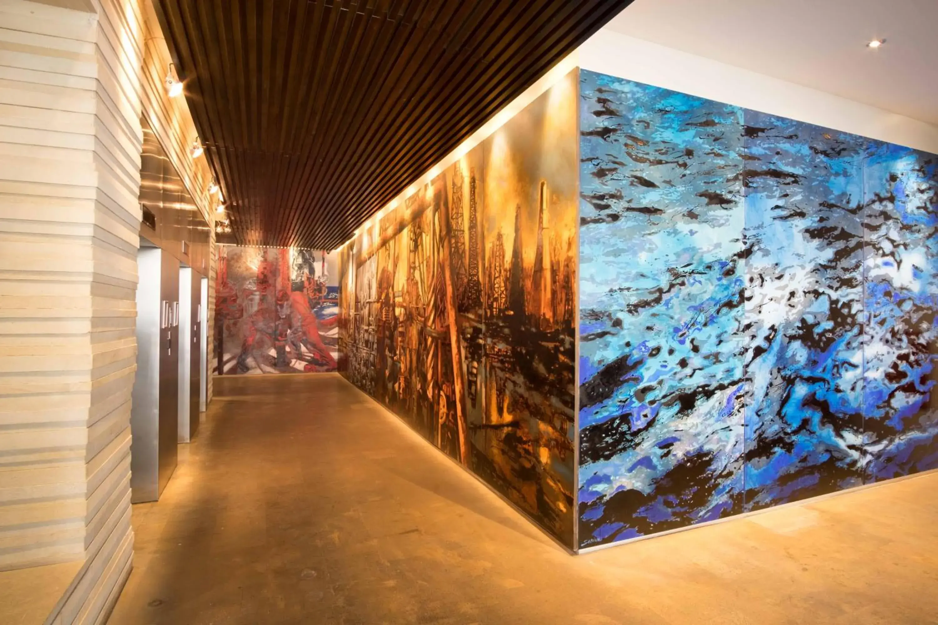 Lobby or reception in Landmark Hotel Baku Lobby or reception in Landmark Hotel Baku