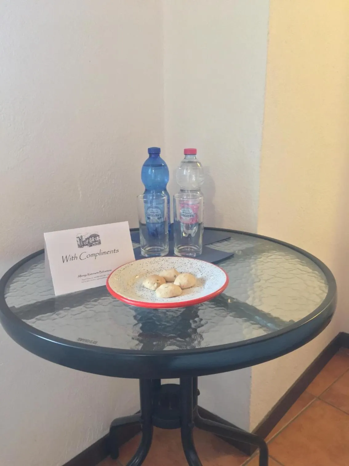 Decorative detail in Albergo Ristorante Belcantone