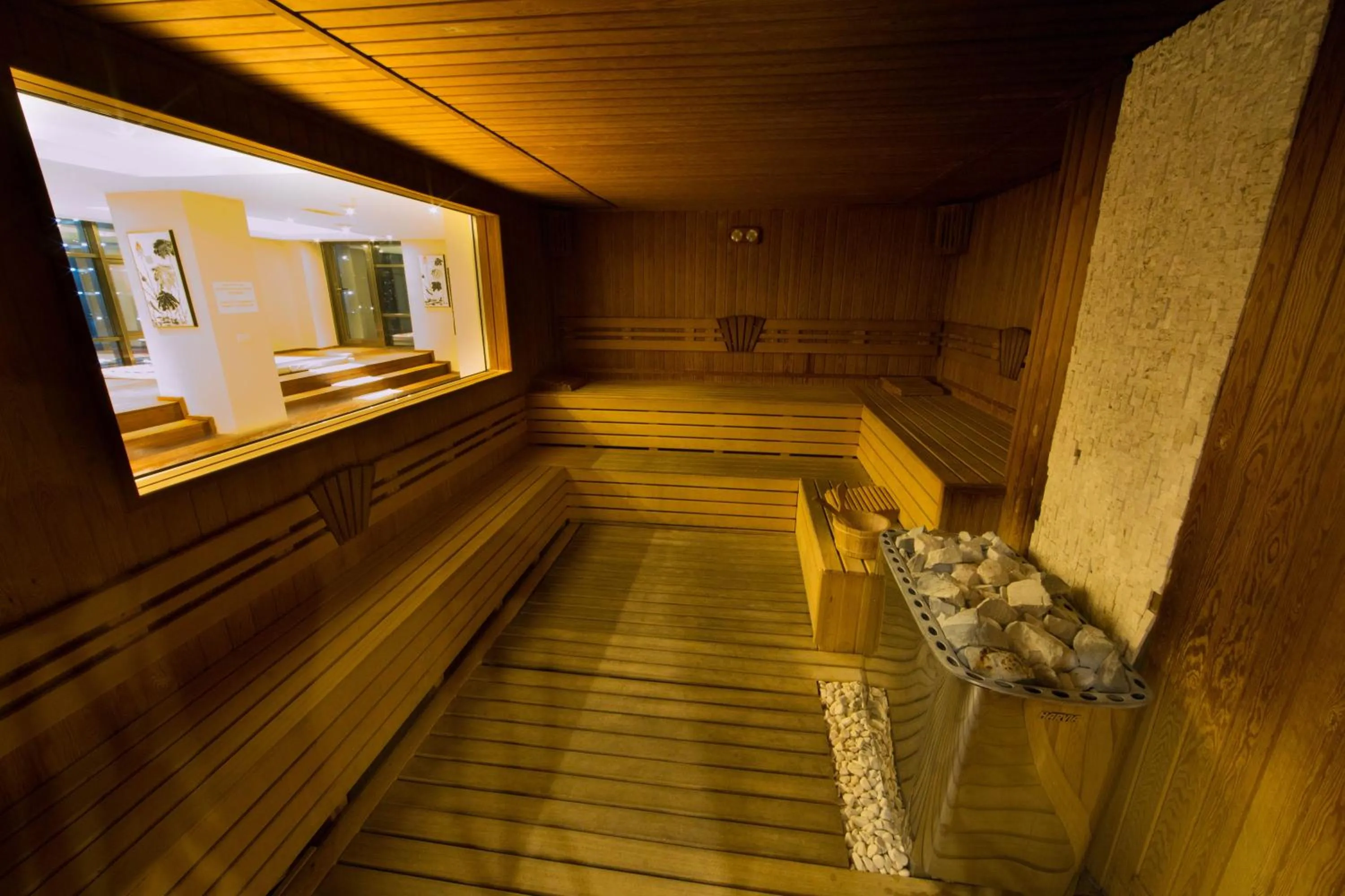 Sauna in Qafqaz Baku City Hotel & Residences