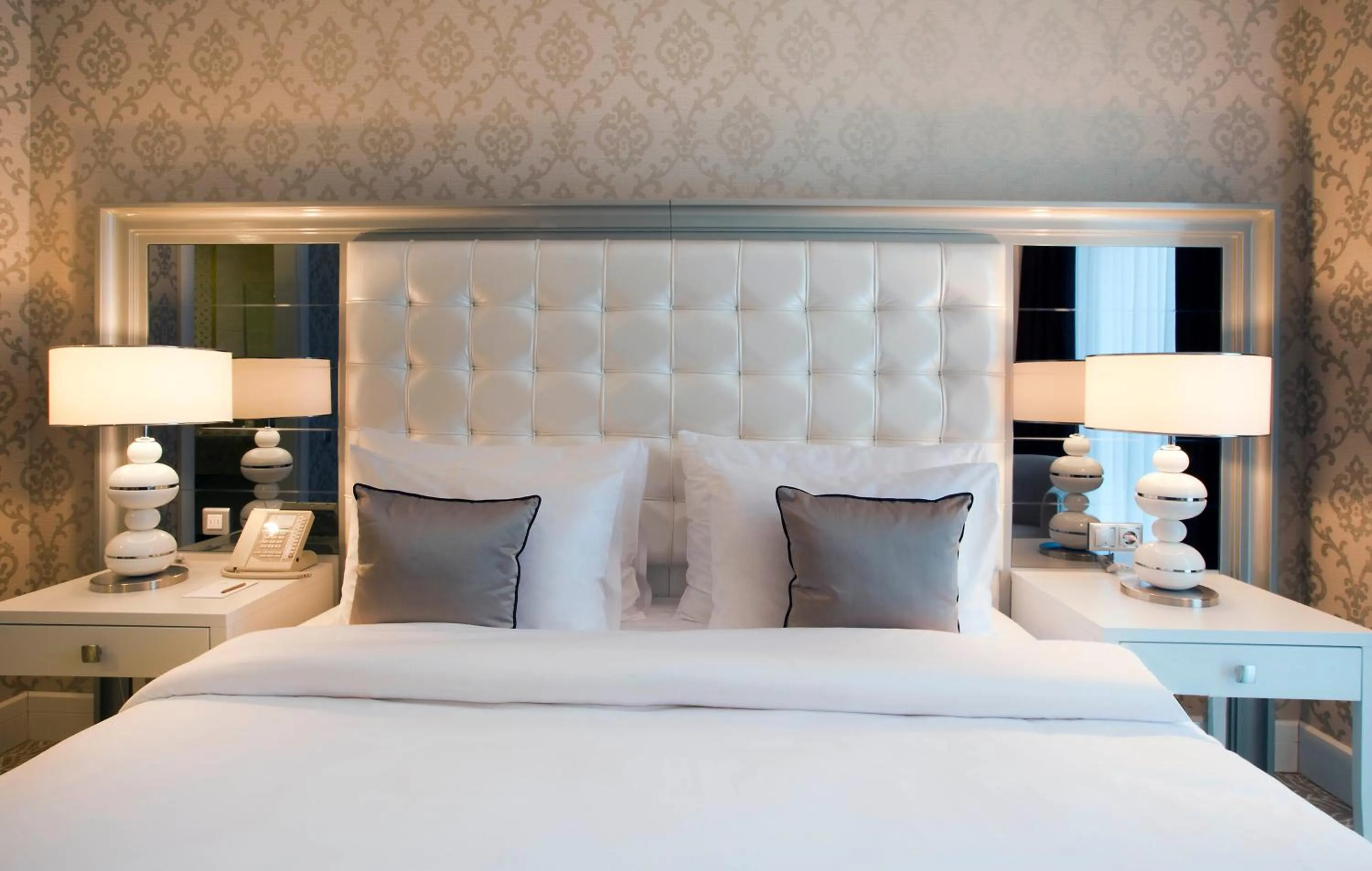 Bed in Qafqaz Baku City Hotel & Residences