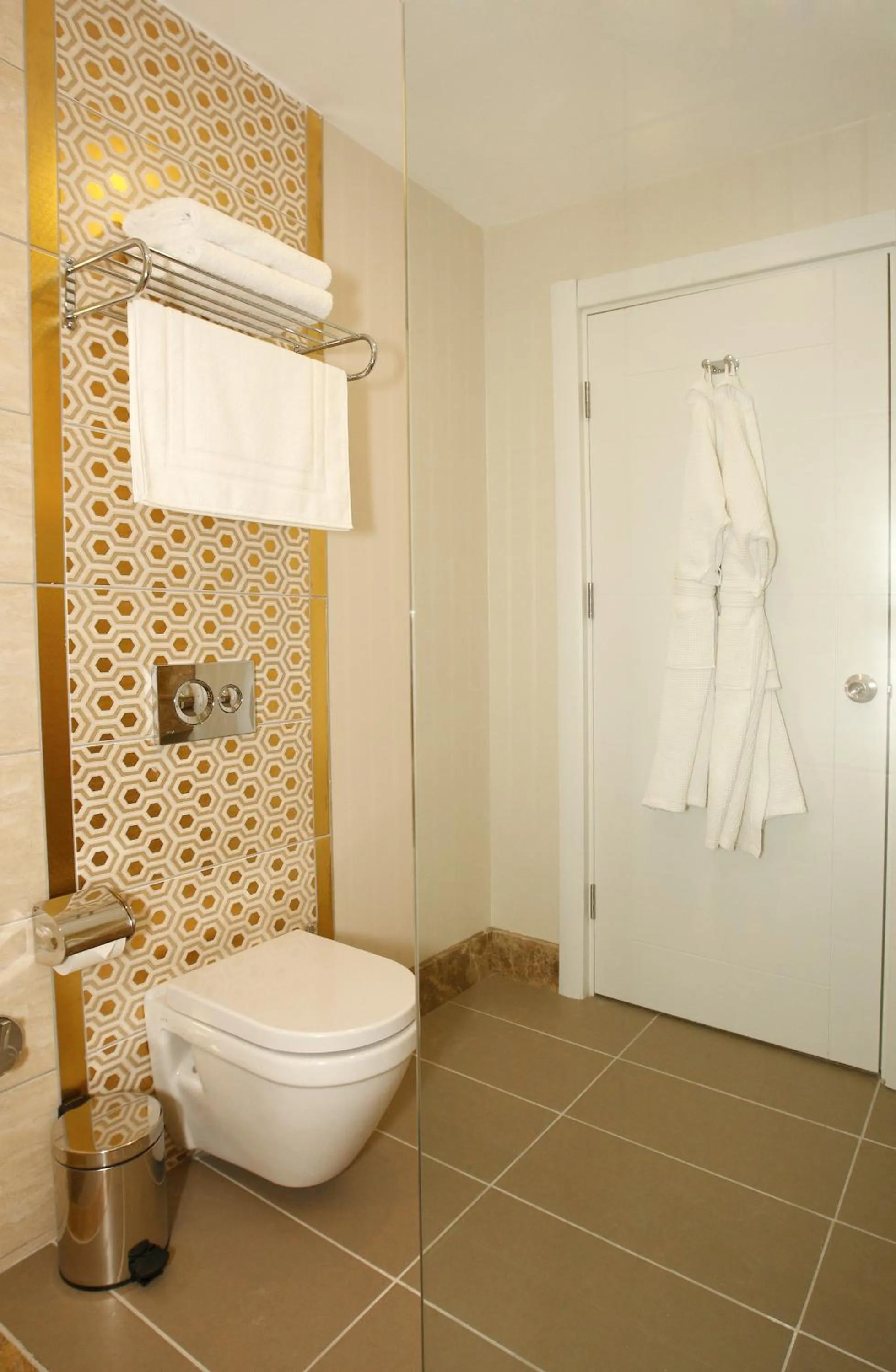 Bathroom in Qafqaz Baku City Hotel & Residences