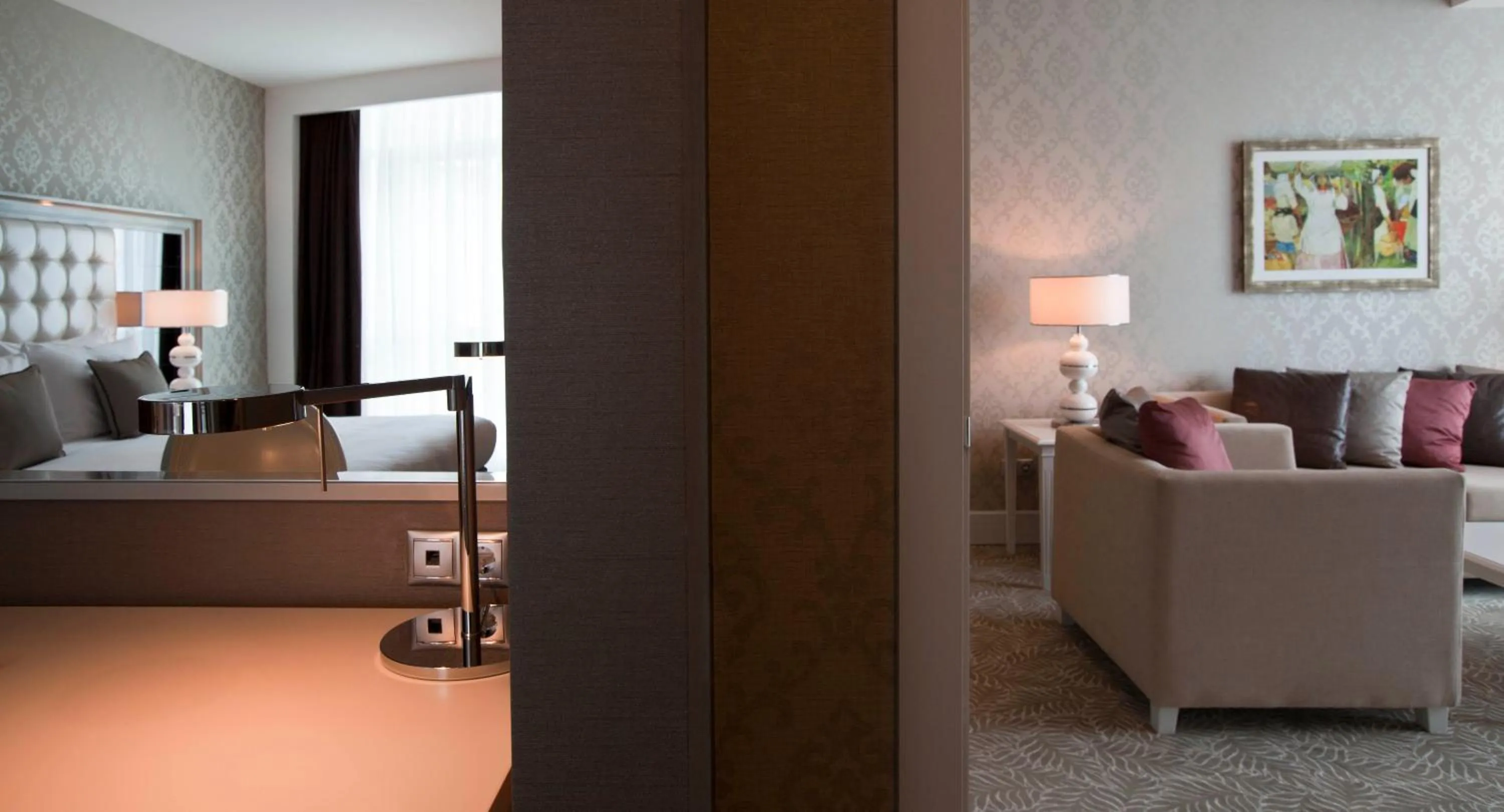 Decorative detail, Bed in Qafqaz Baku City Hotel & Residences