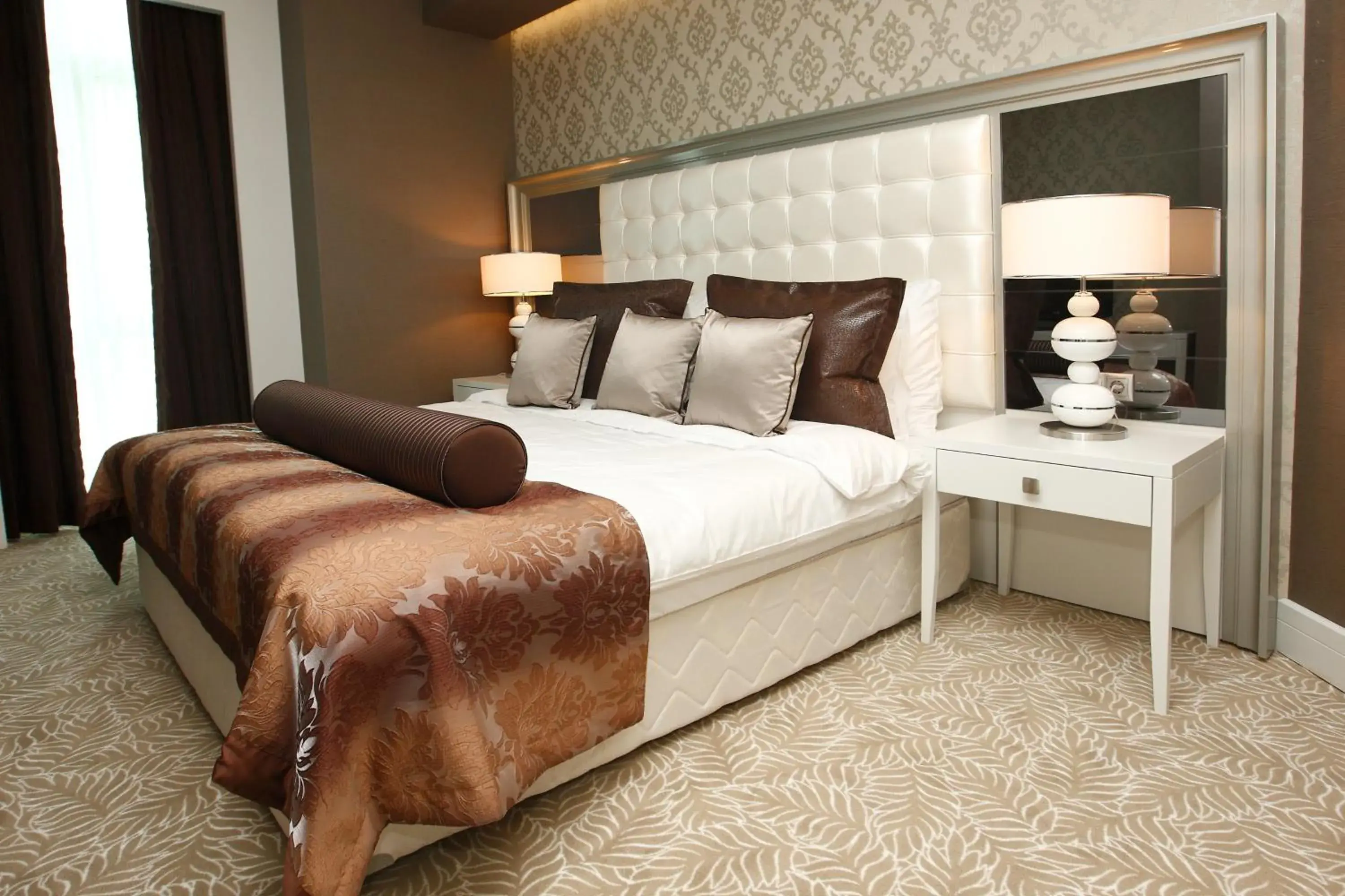 Bed in Qafqaz Baku City Hotel & Residences Bed in Qafqaz Baku City Hotel & Residences