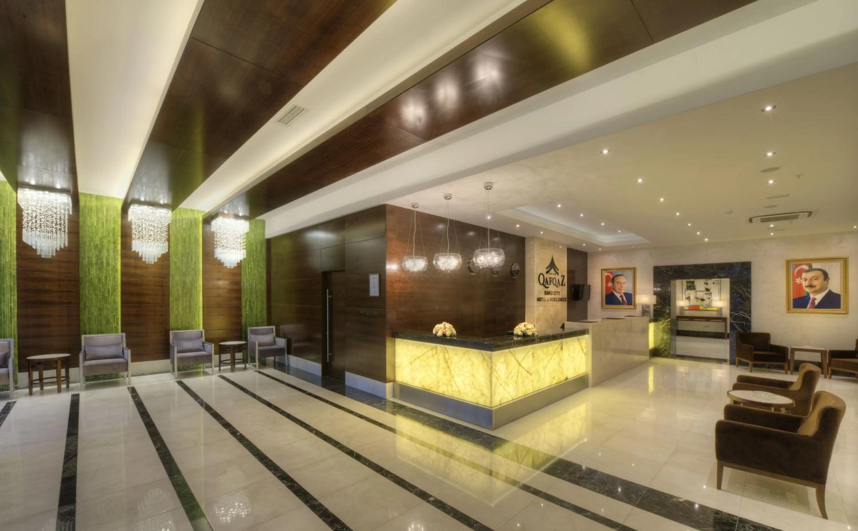 Lobby or reception in Qafqaz Baku City Hotel & Residences