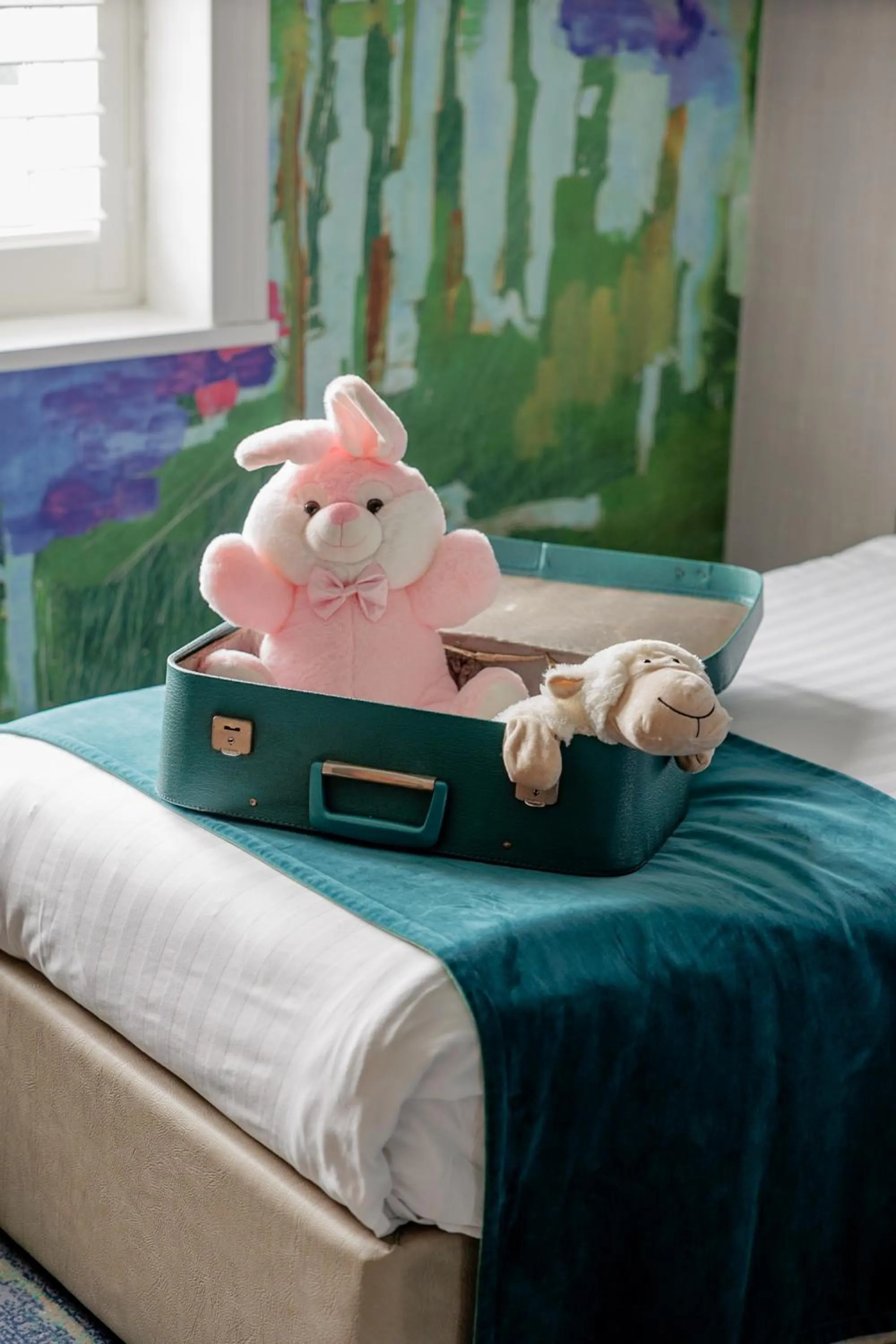 Bed in Ashdown Park Hotel