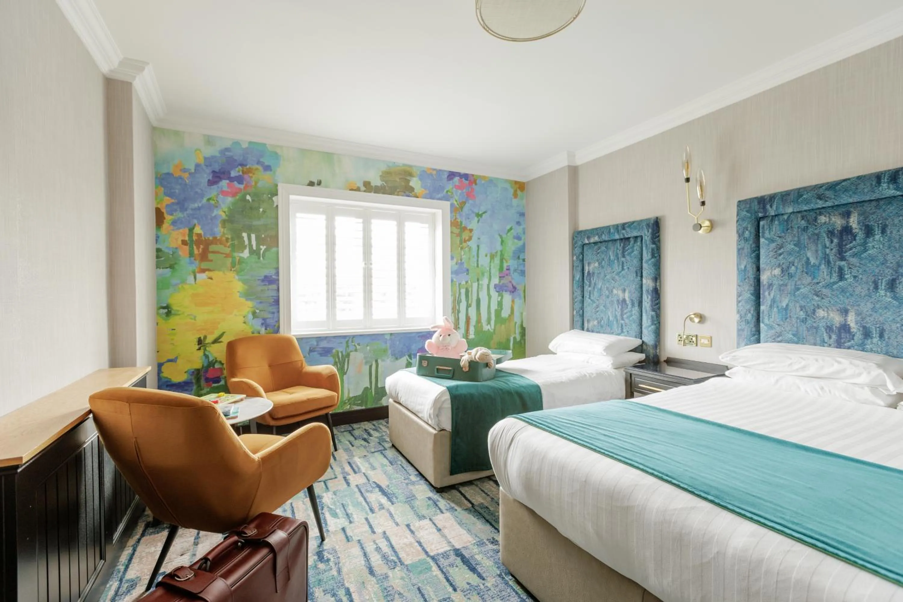 Bed in Ashdown Park Hotel