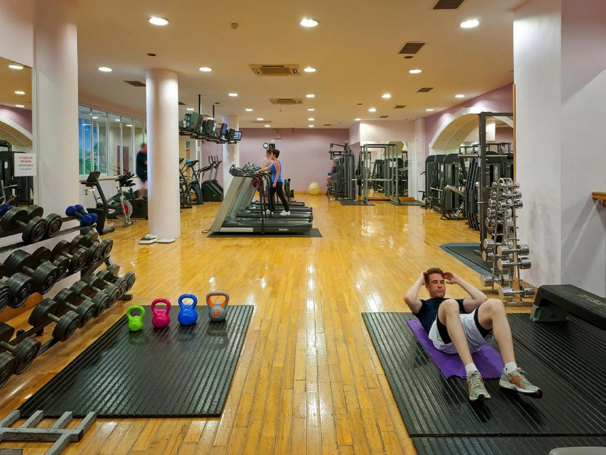 Fitness centre/facilities in Ashdown Park Hotel