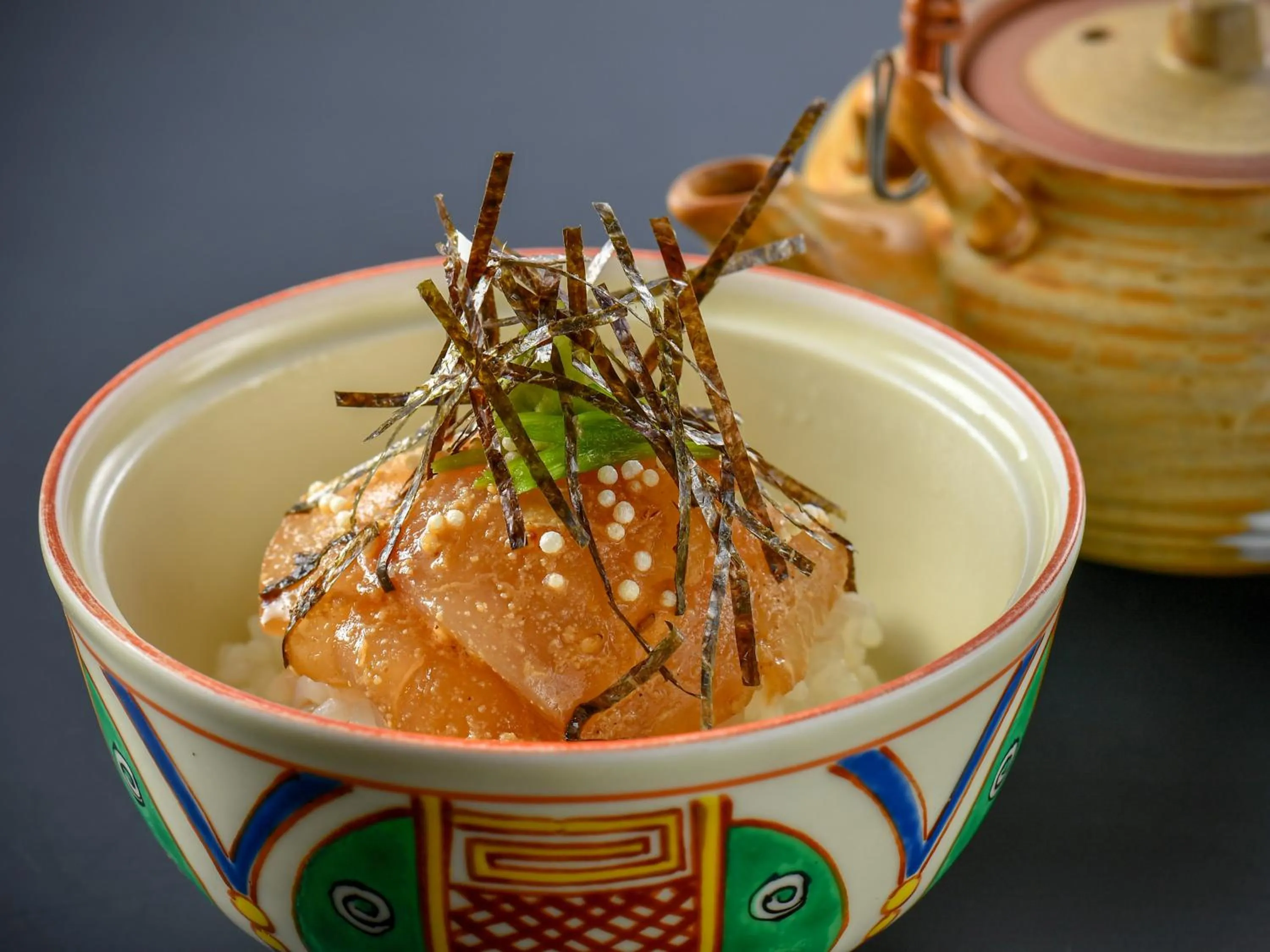 Food in Awara Onsen Minoya Taiheikaku
