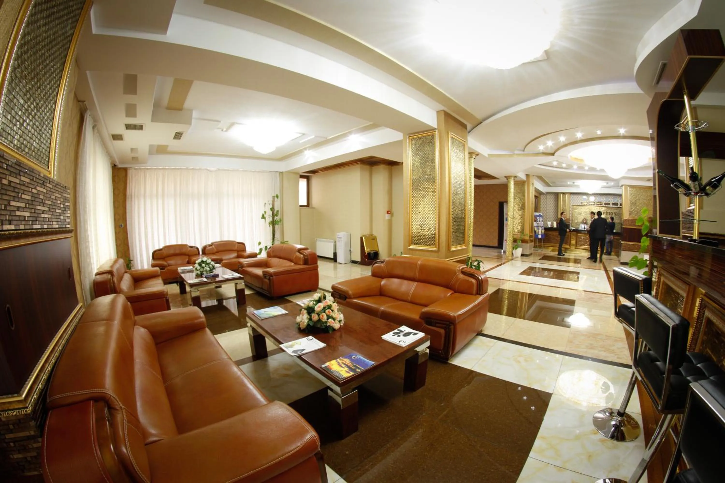 Lobby or reception in Safran Hotel