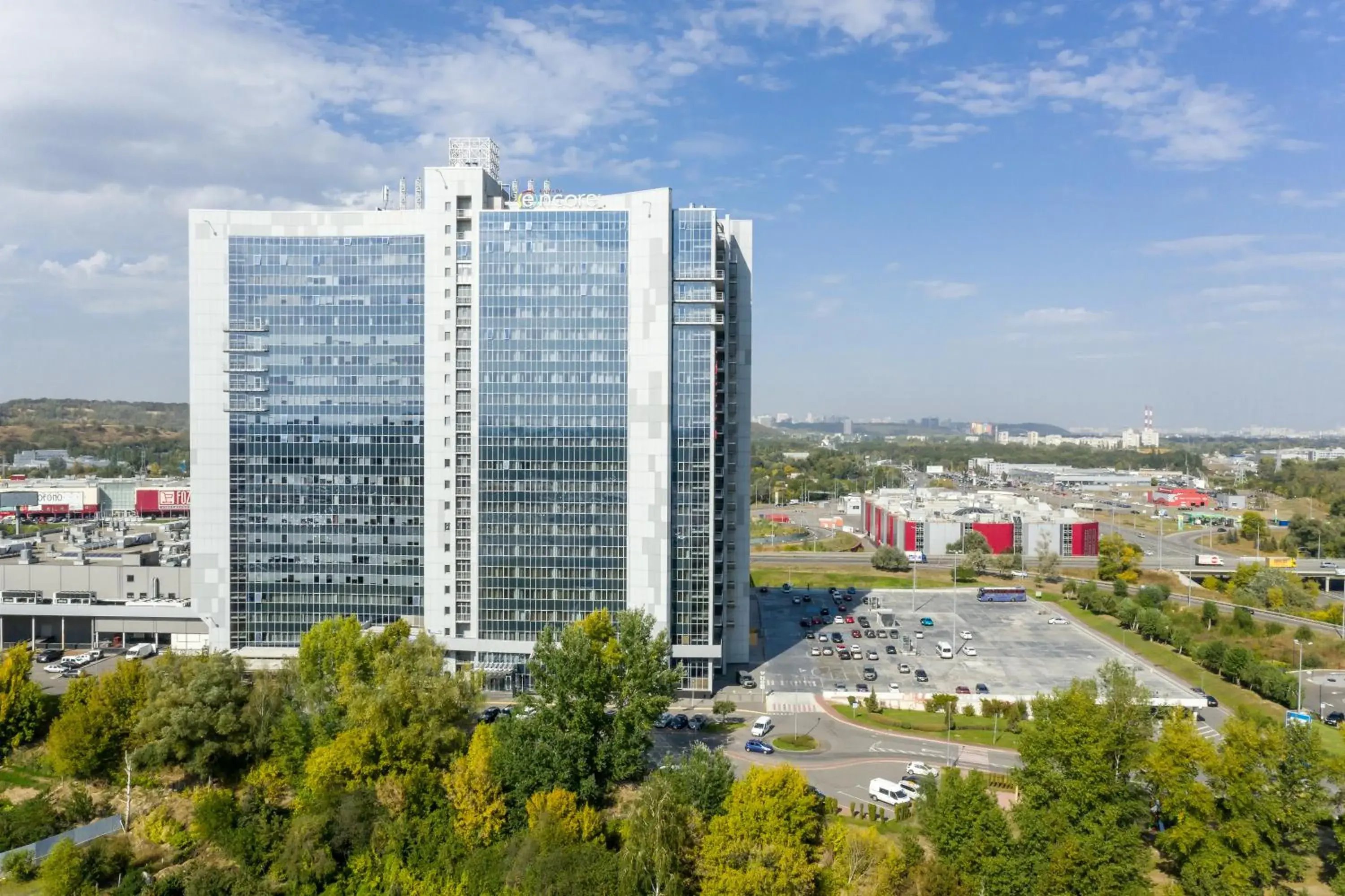 Property building in Ramada Encore Kyiv Property building in Ramada Encore Kyiv