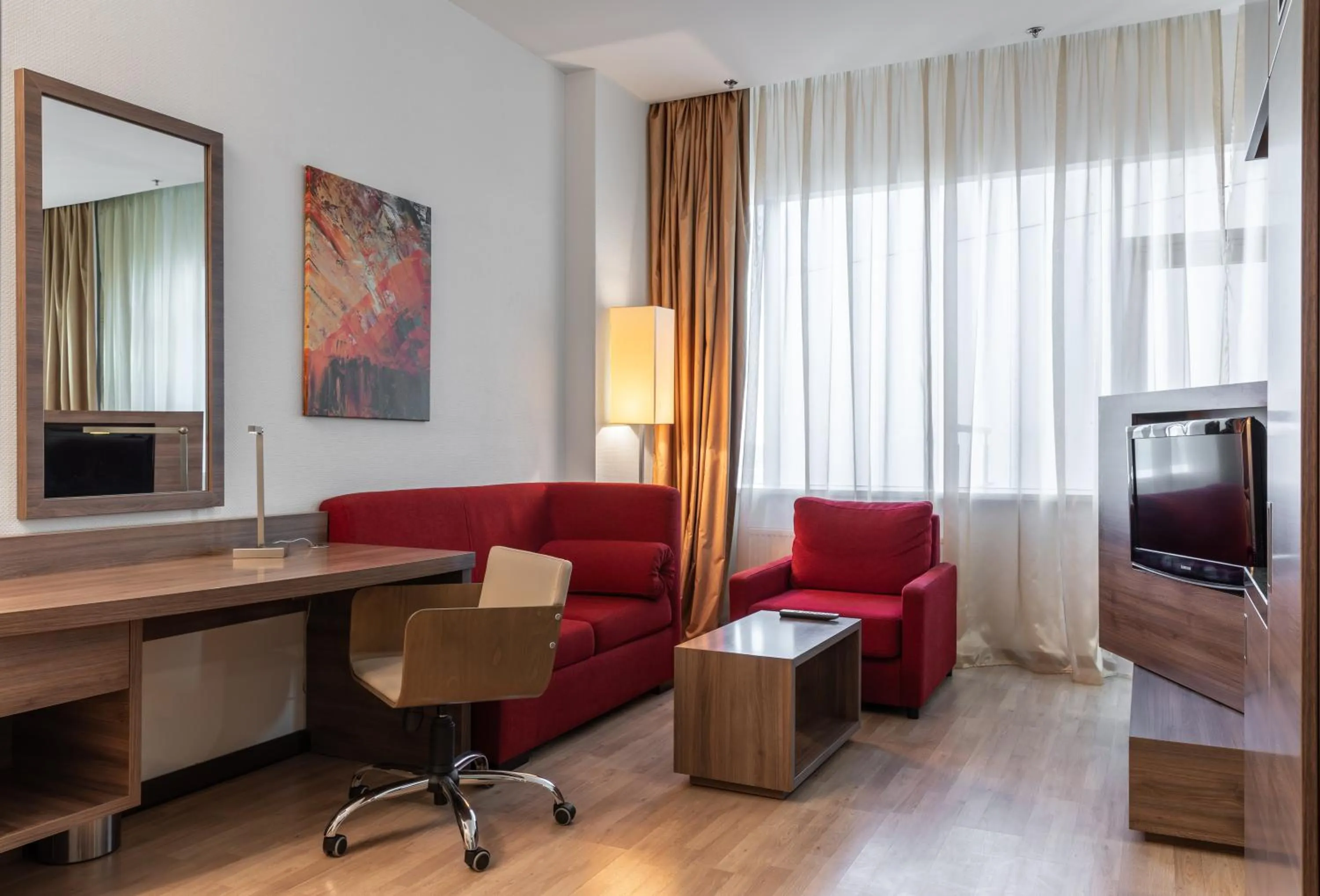 Living room in Ramada Encore Kyiv