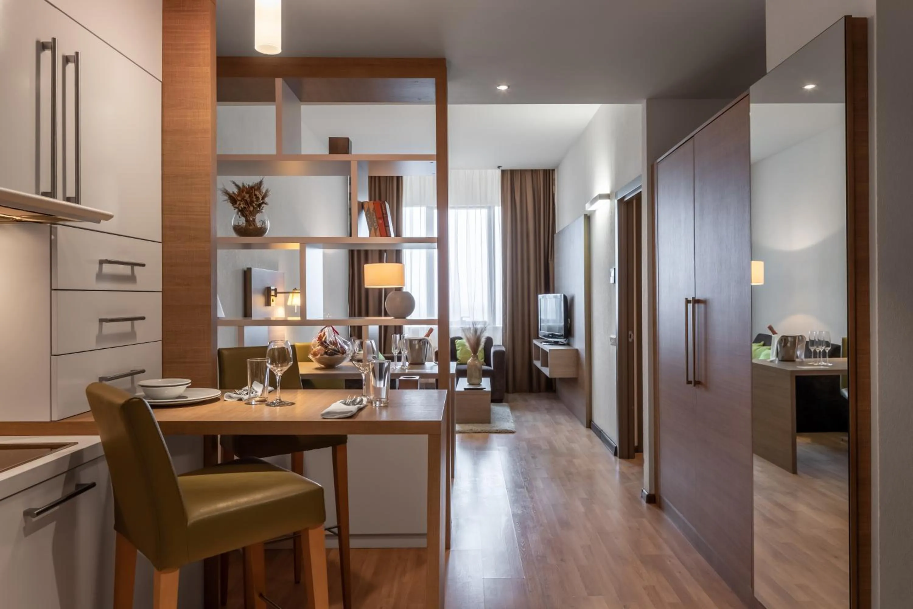 Living room in Ramada Encore Kyiv