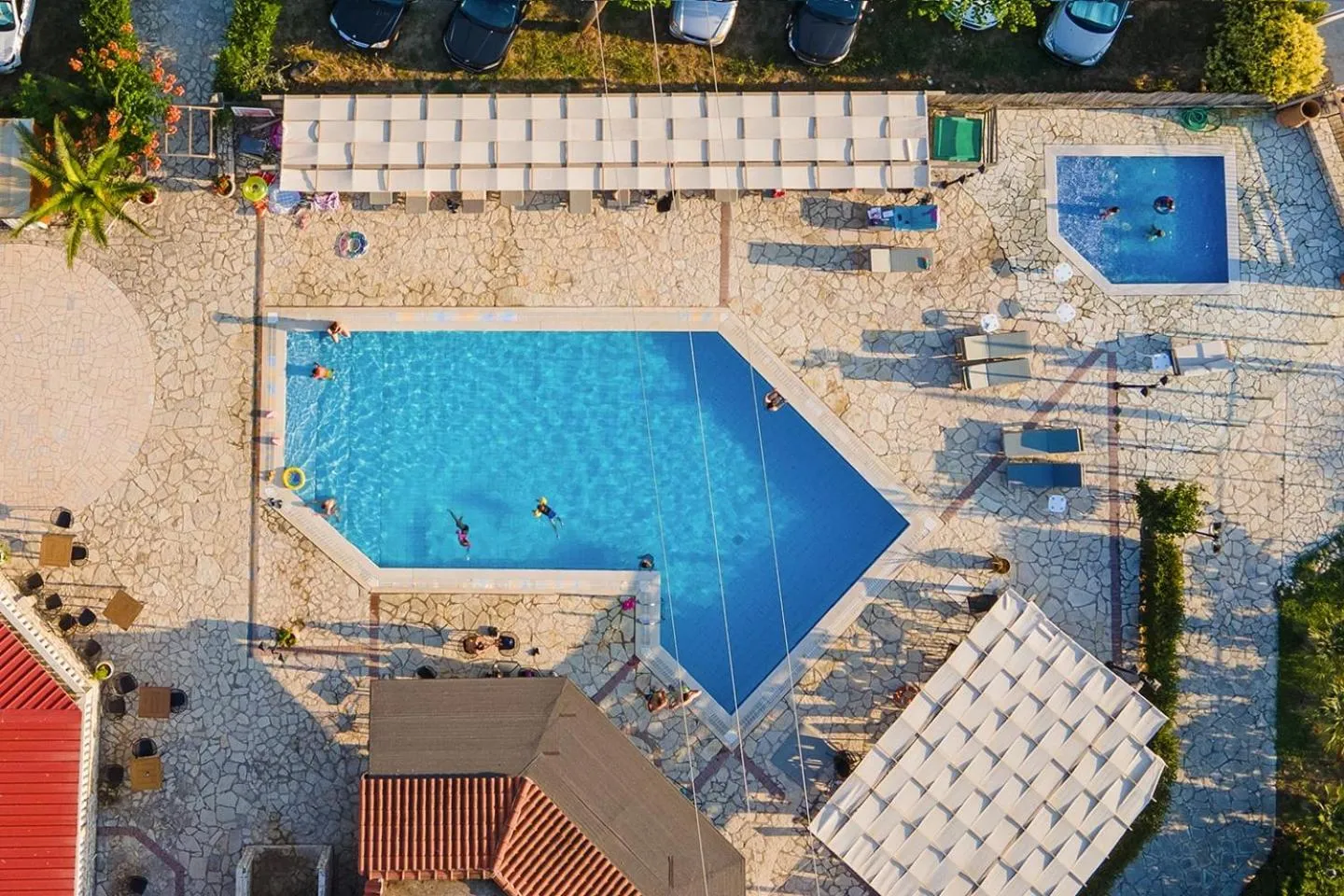 Property building in Hotel Elina