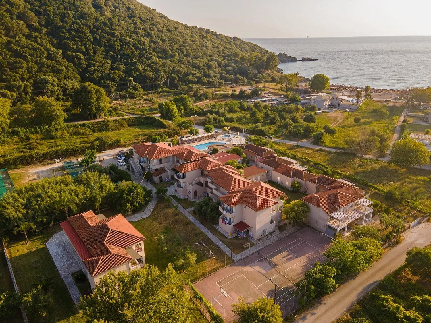Property building in Hotel Elina