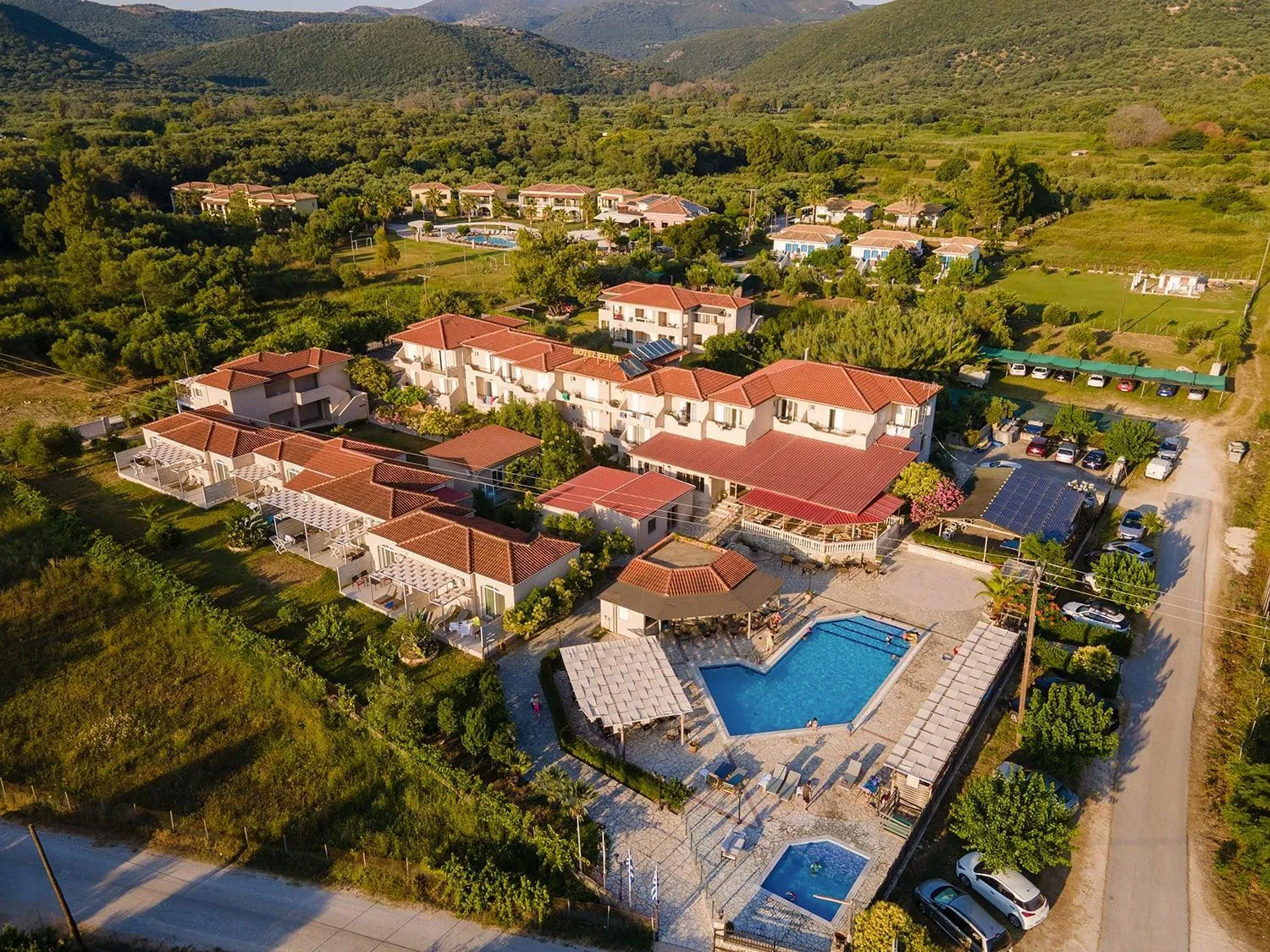 Property building in Hotel Elina