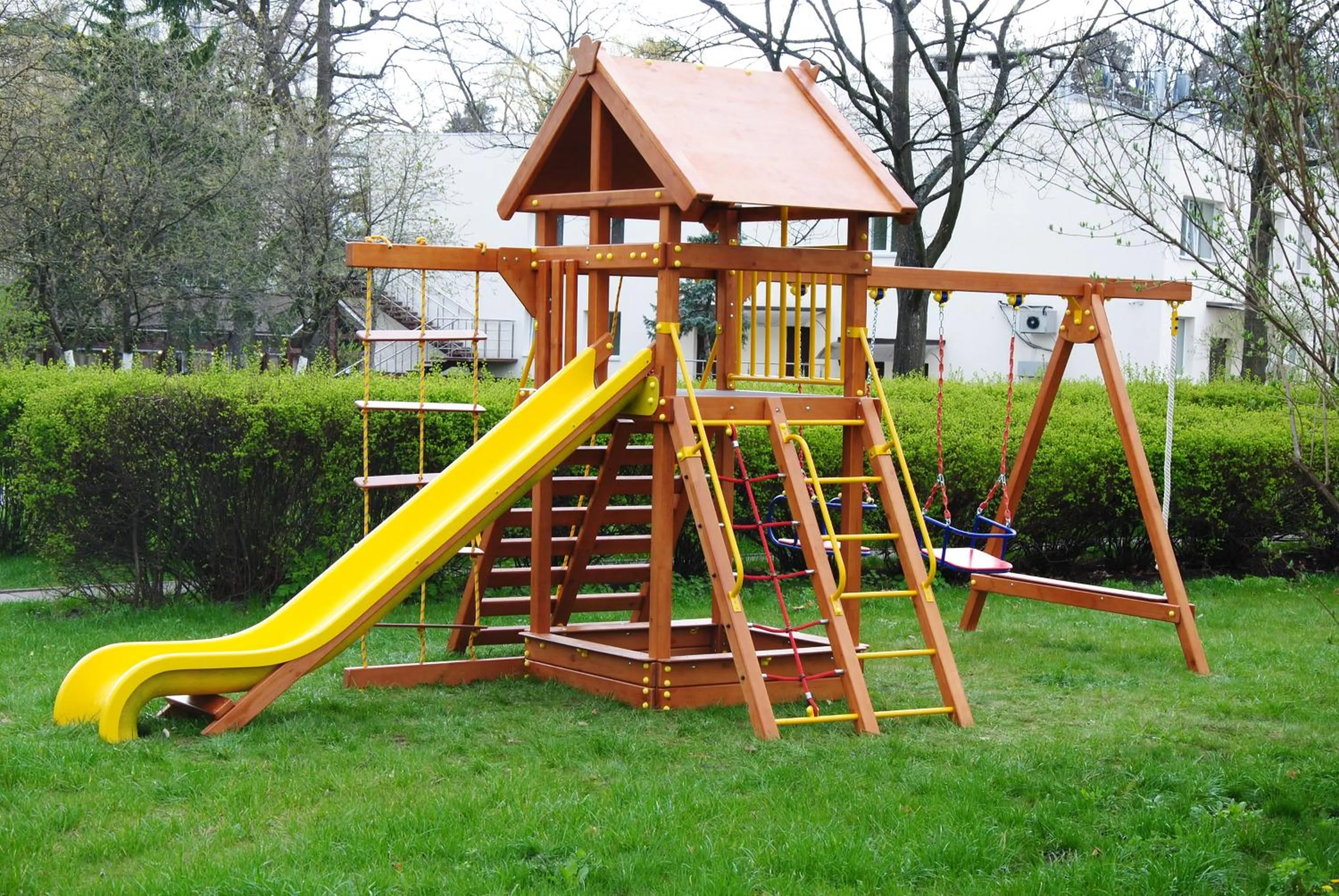 Children play ground in Pushcha Congress Hotel