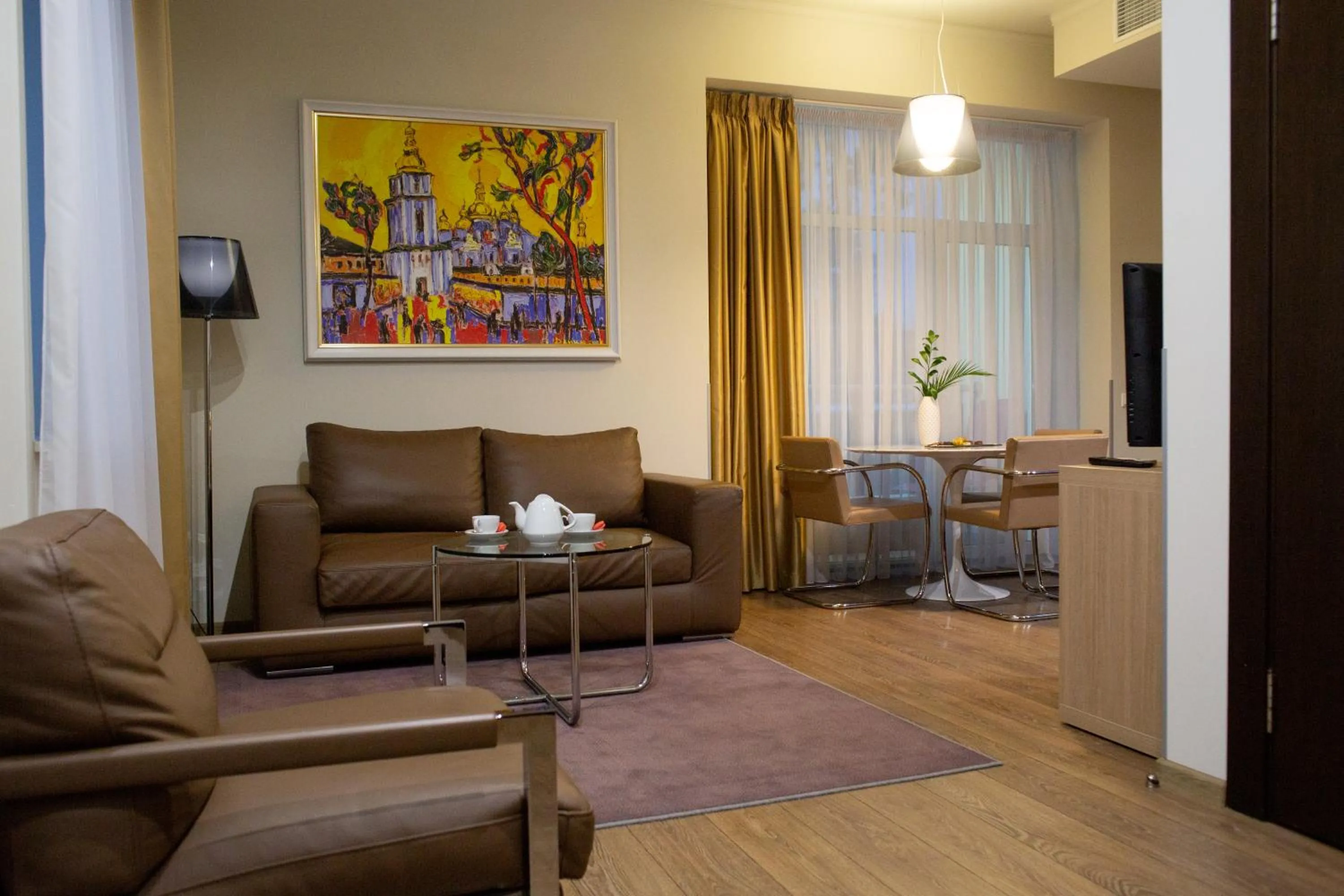 Living room in Pushcha Congress Hotel