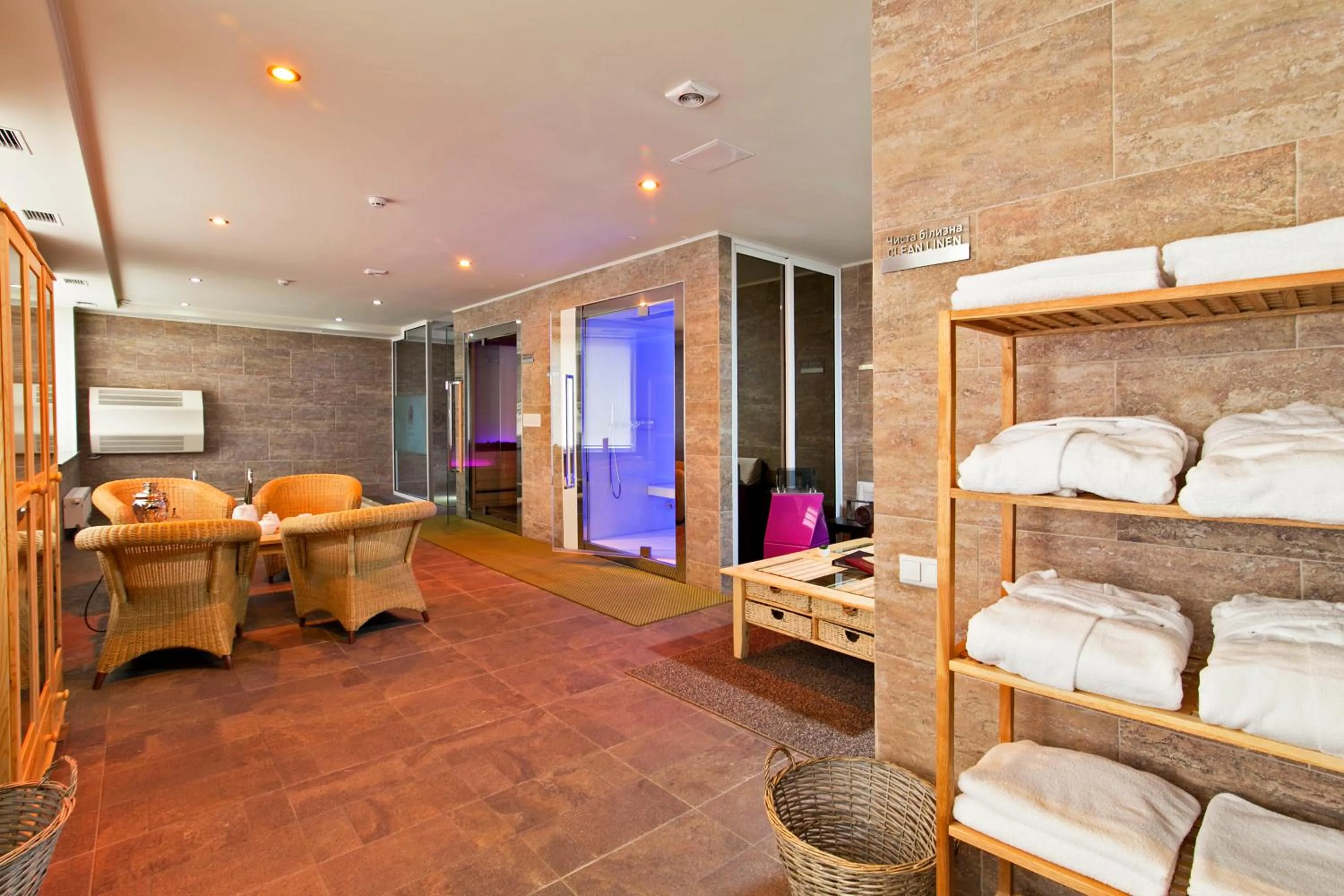 Sauna in Pushcha Congress Hotel