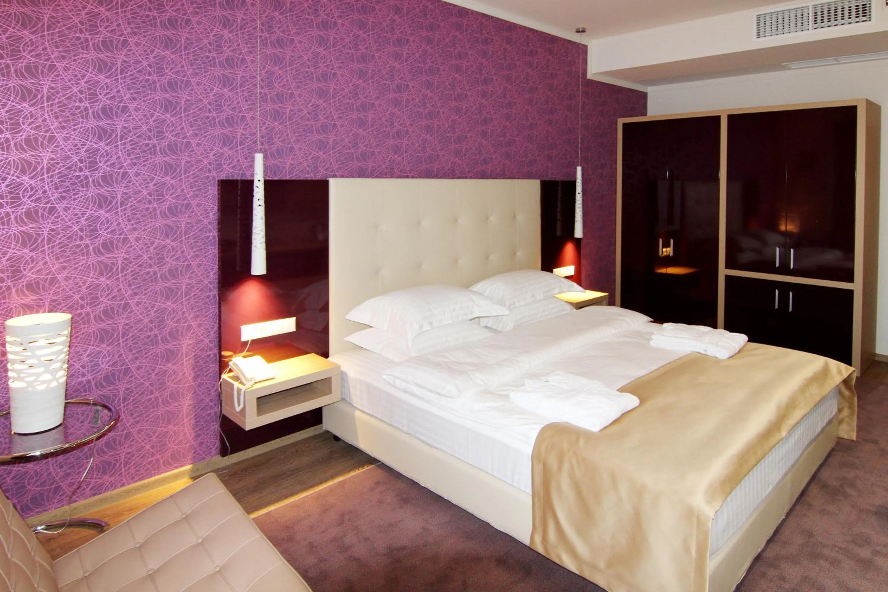 Bed in Pushcha Congress Hotel