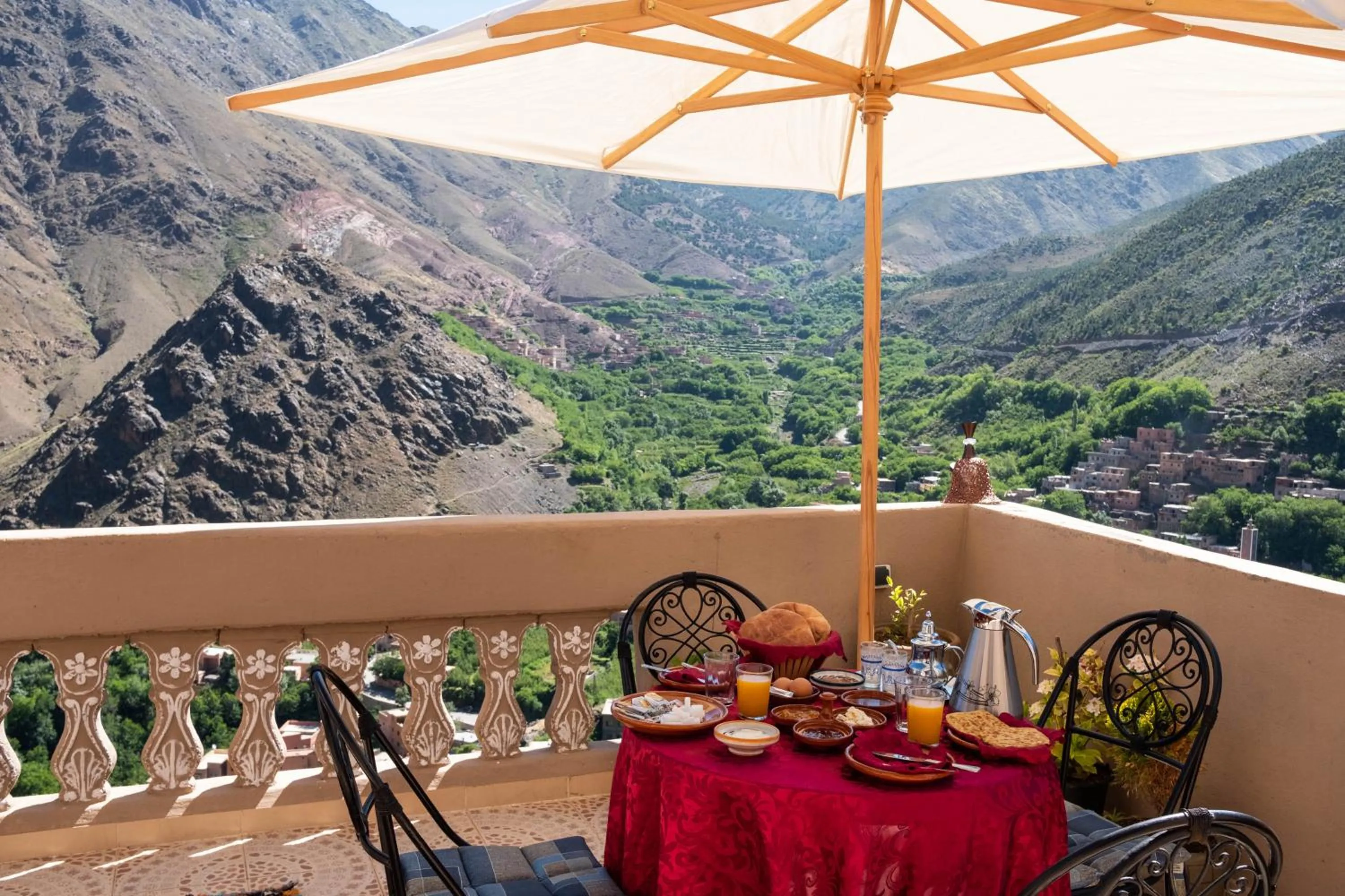 Natural landscape in Riad Atlas Panorama