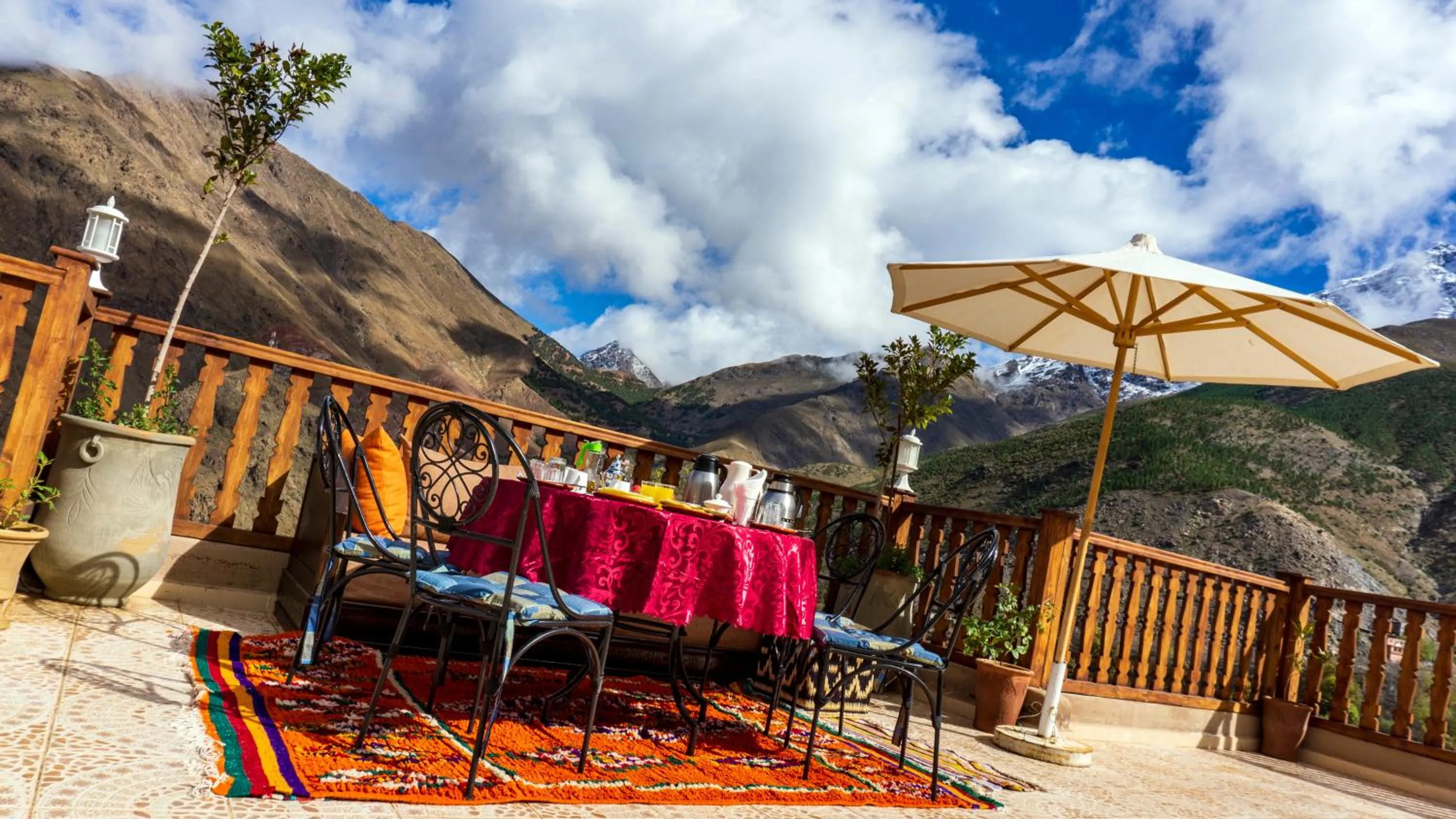 Property building in Riad Atlas Panorama