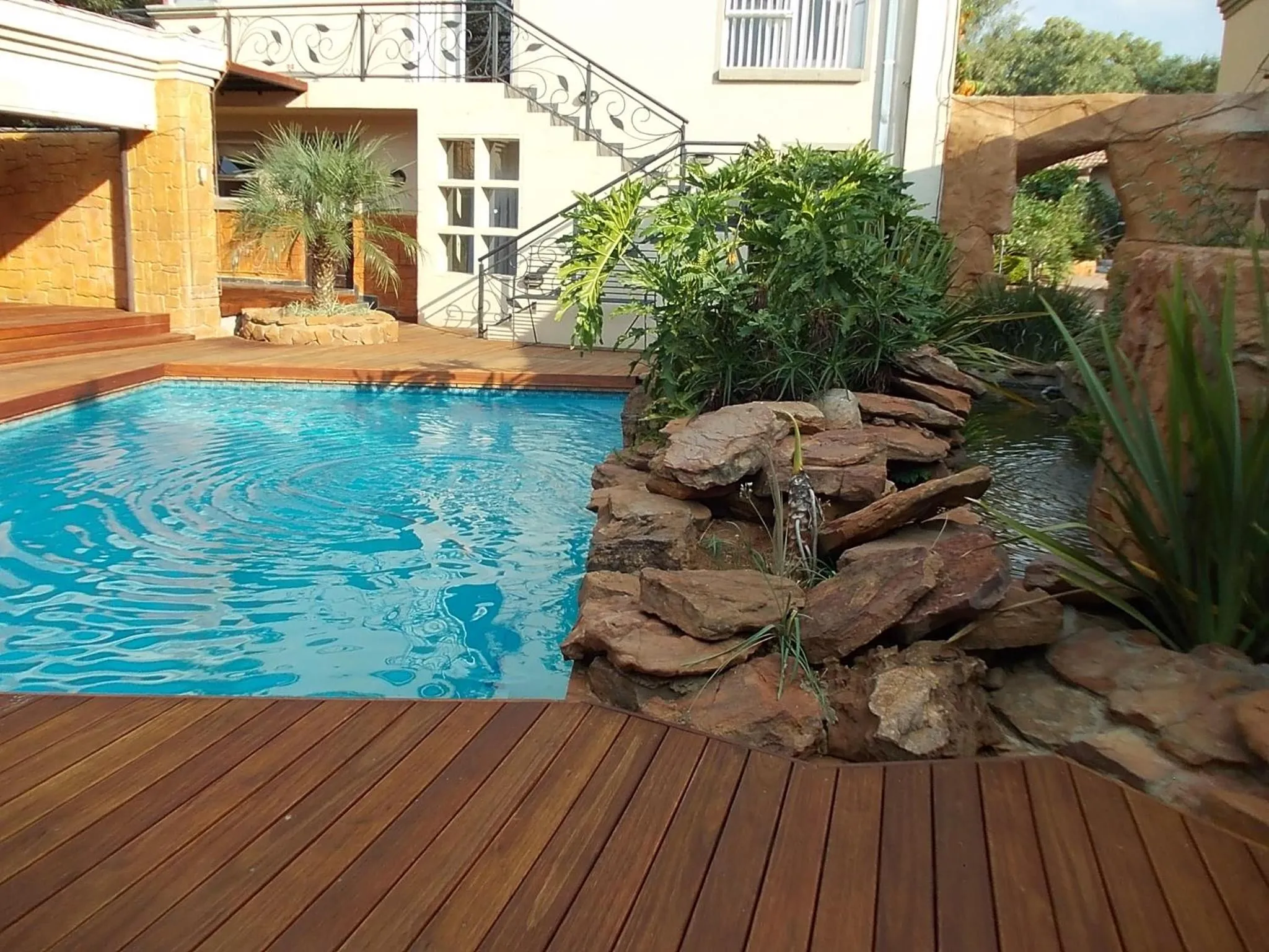 Pool view in Homestay Travel Guest House