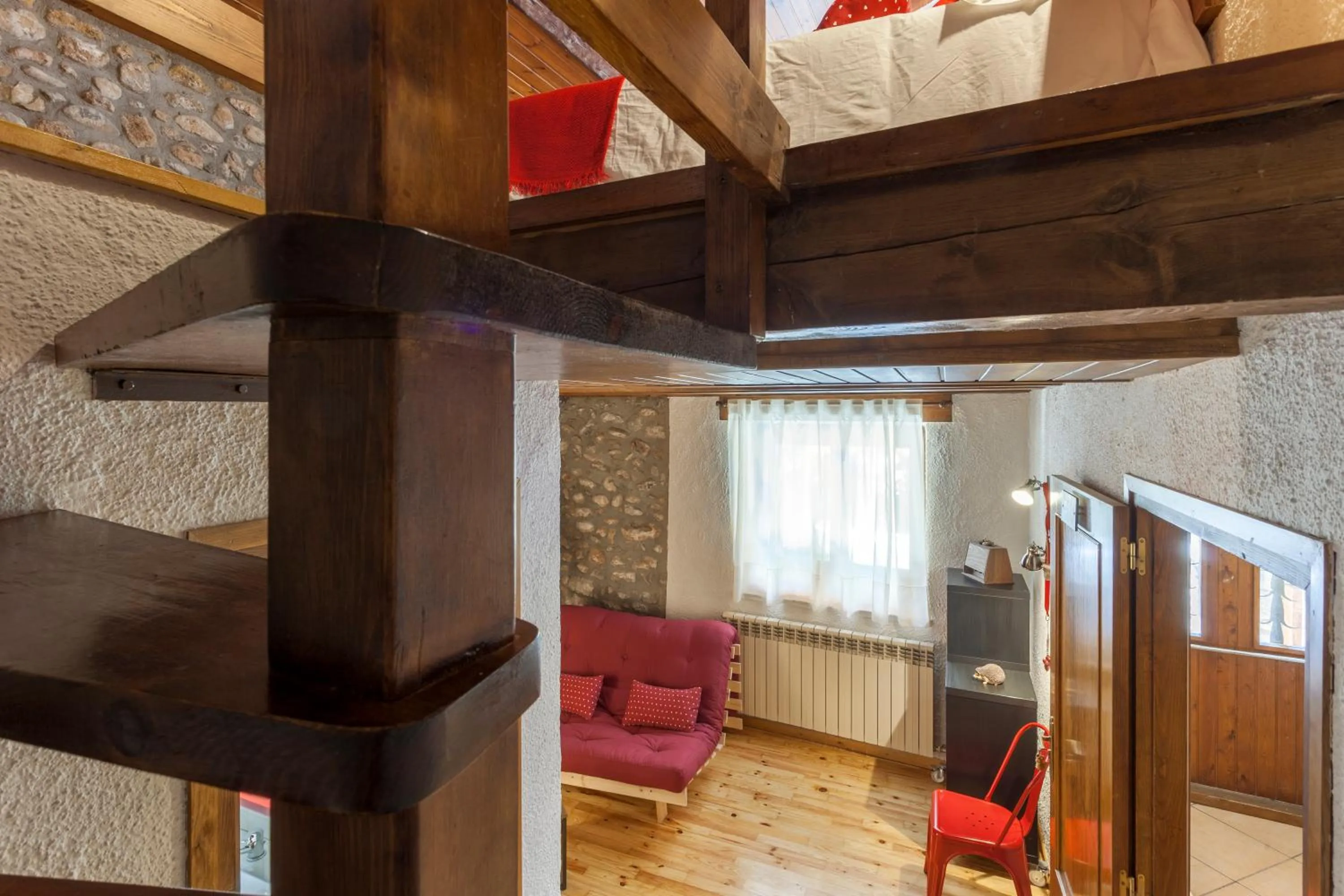 Living room in Hotel Cal Rei de Talló