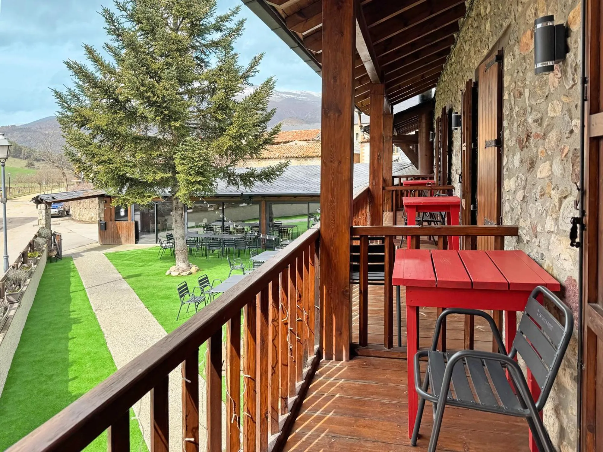 Balcony/Terrace in Hotel Cal Rei de Talló