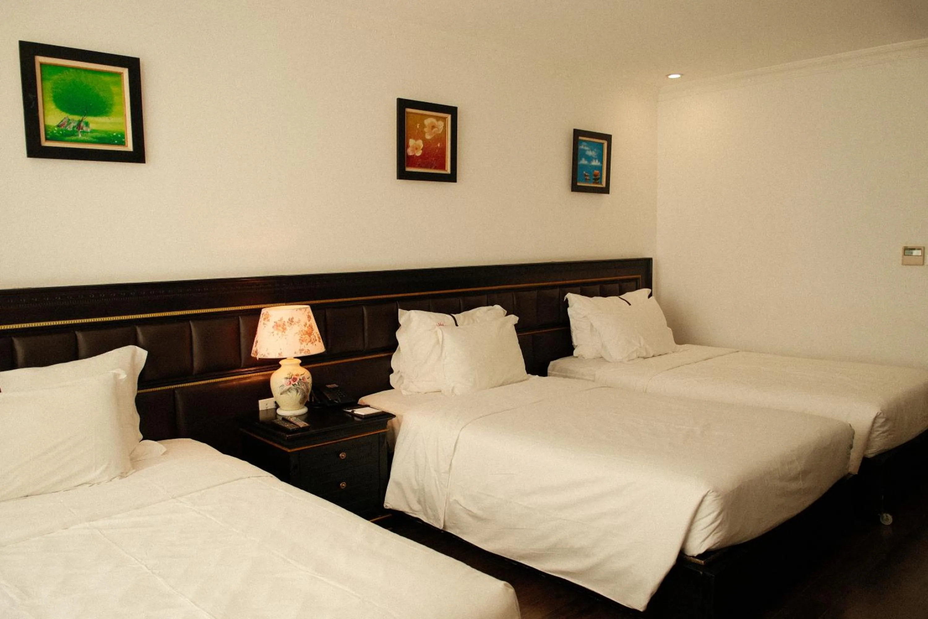 Bed in The Vissai Hotel