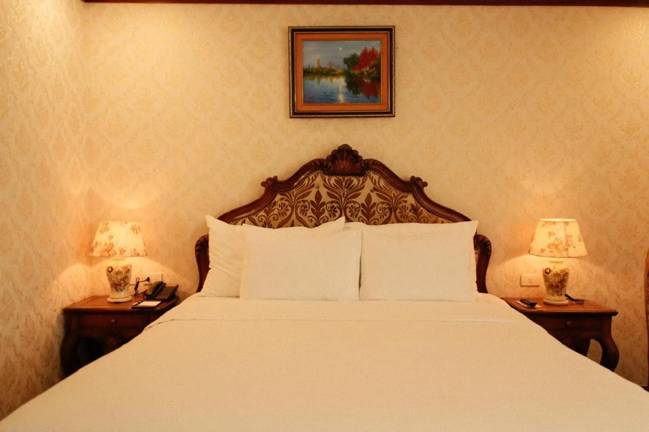 Bed in The Vissai Hotel