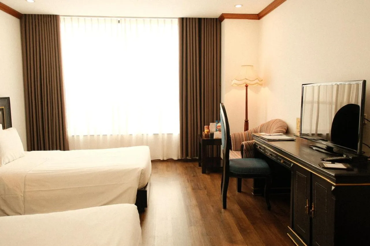 Bed in The Vissai Hotel