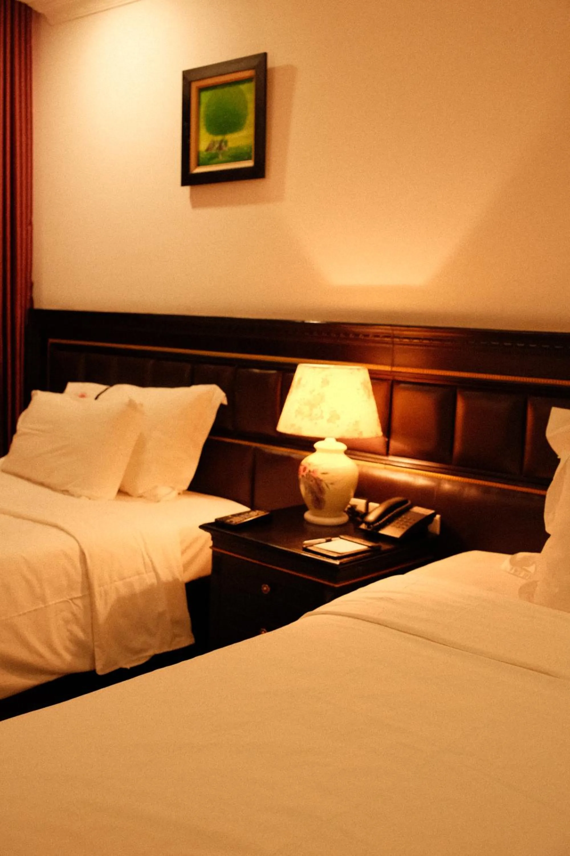 Bed in The Vissai Hotel