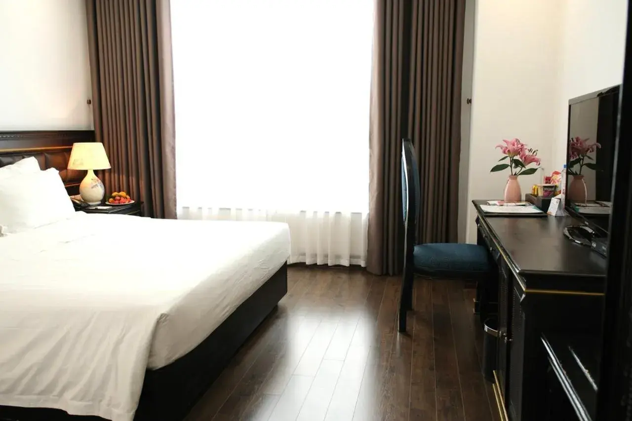 Bed in The Vissai Hotel Bed in The Vissai Hotel