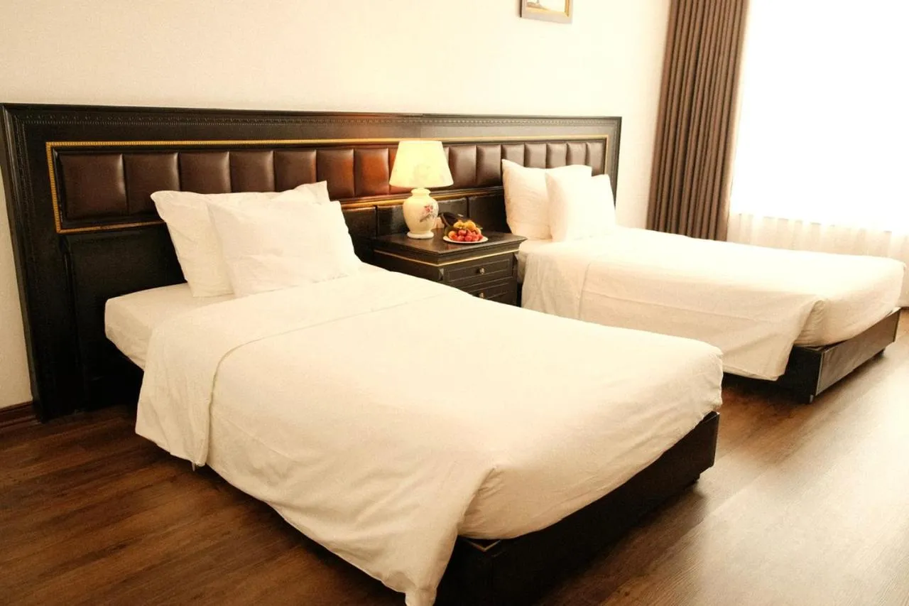 Bed in The Vissai Hotel