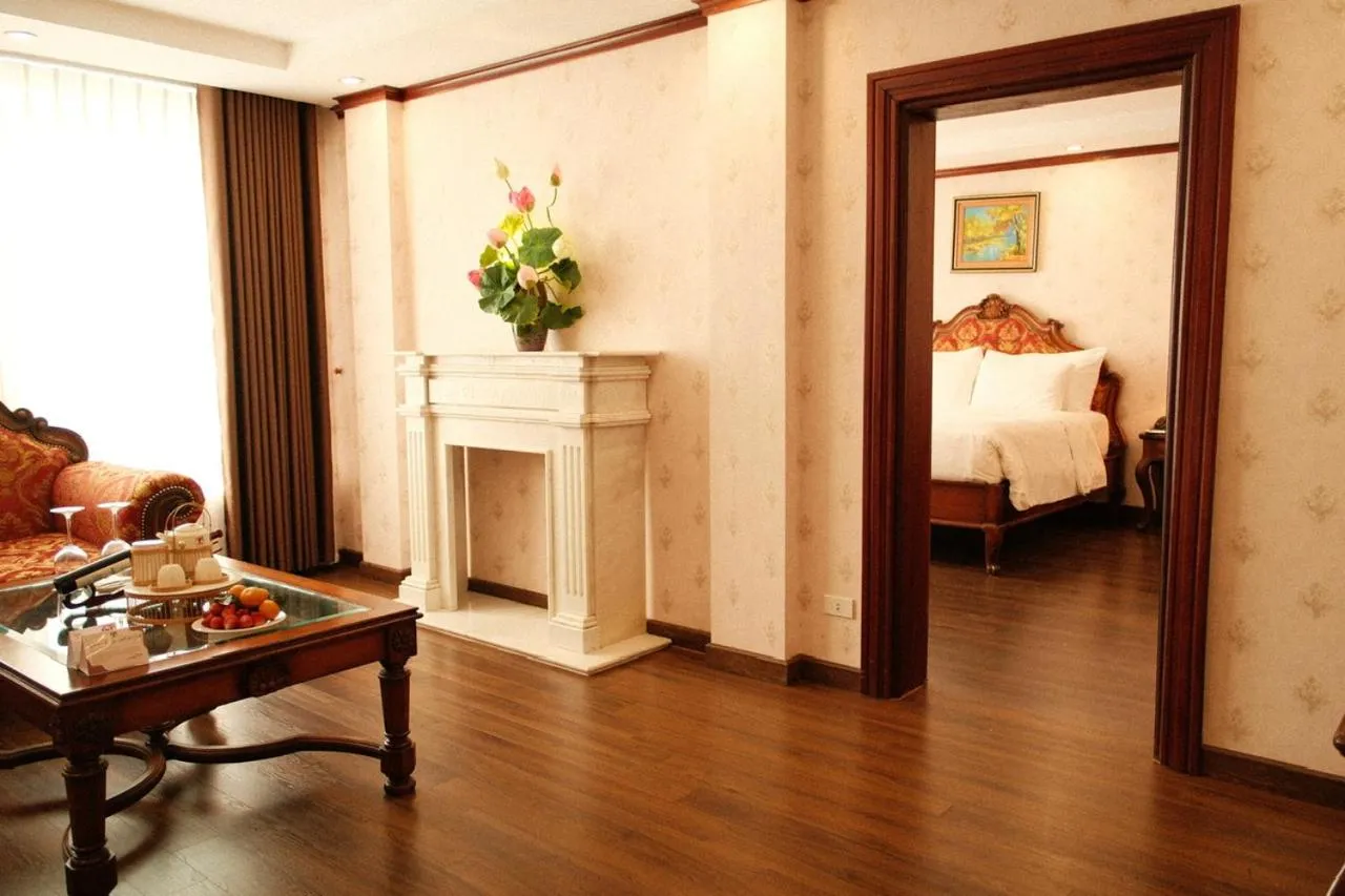 Bed in The Vissai Hotel