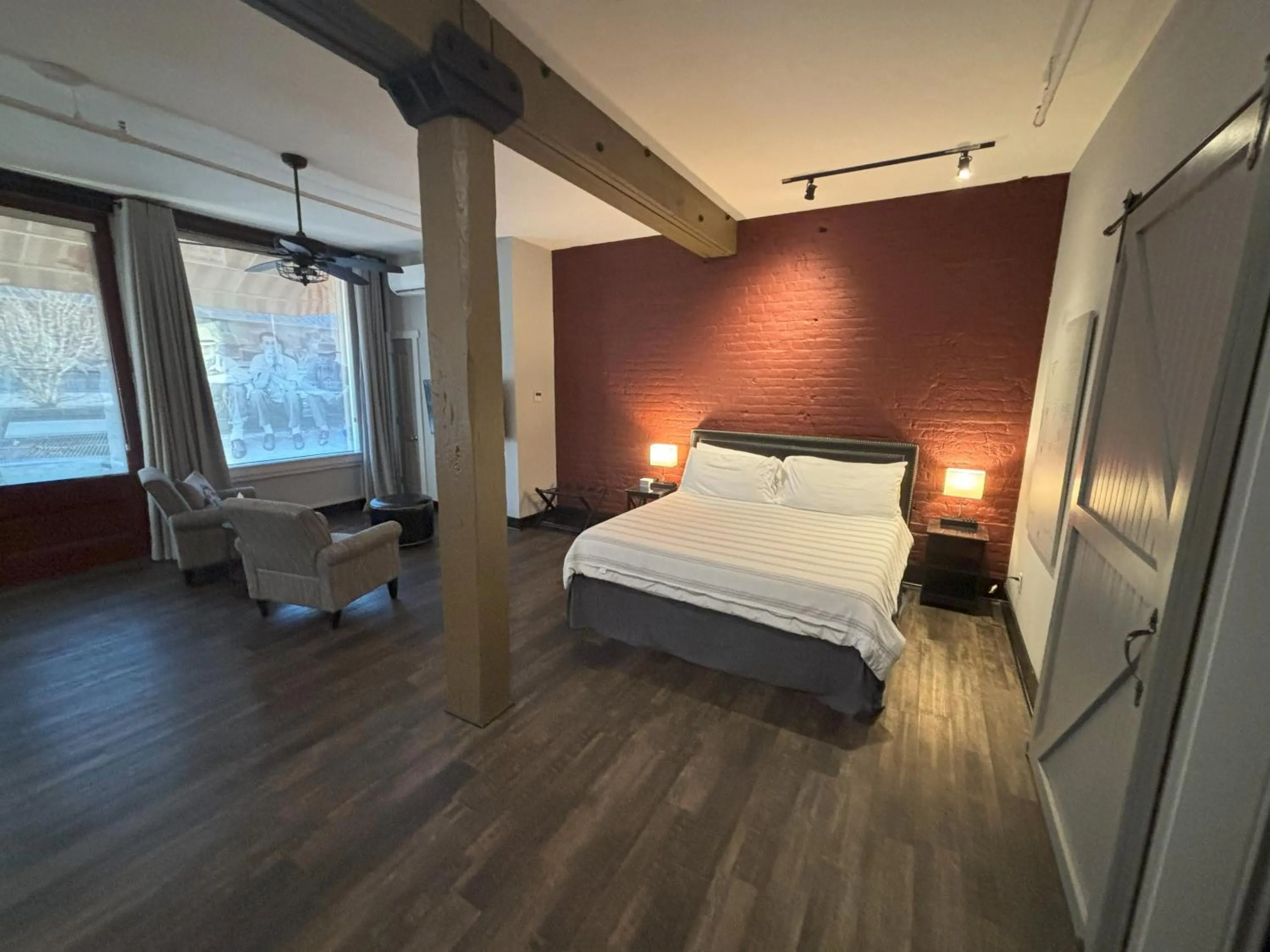 Bed in Gibson's Warehouse