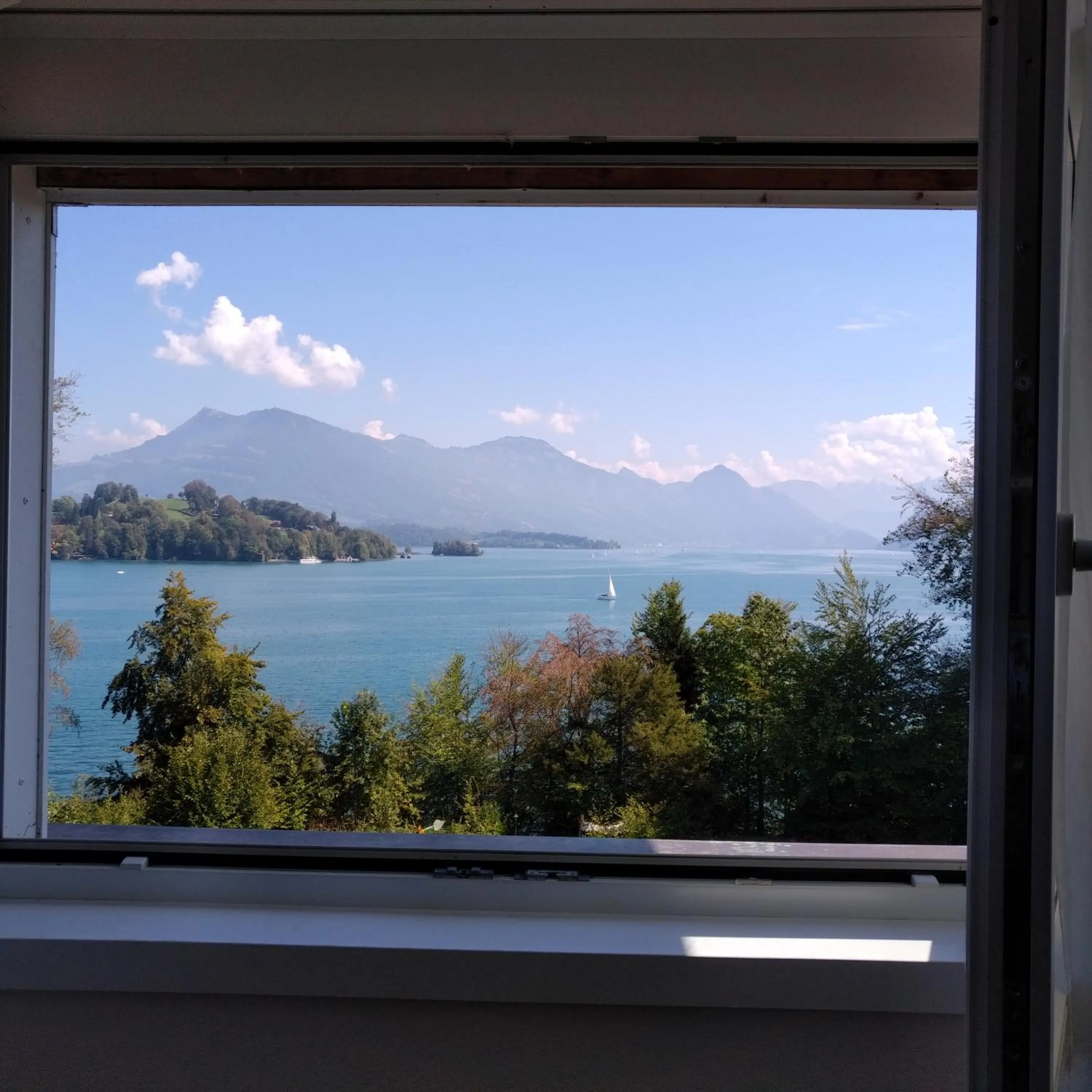 Garden view in Lake Villa Lotus