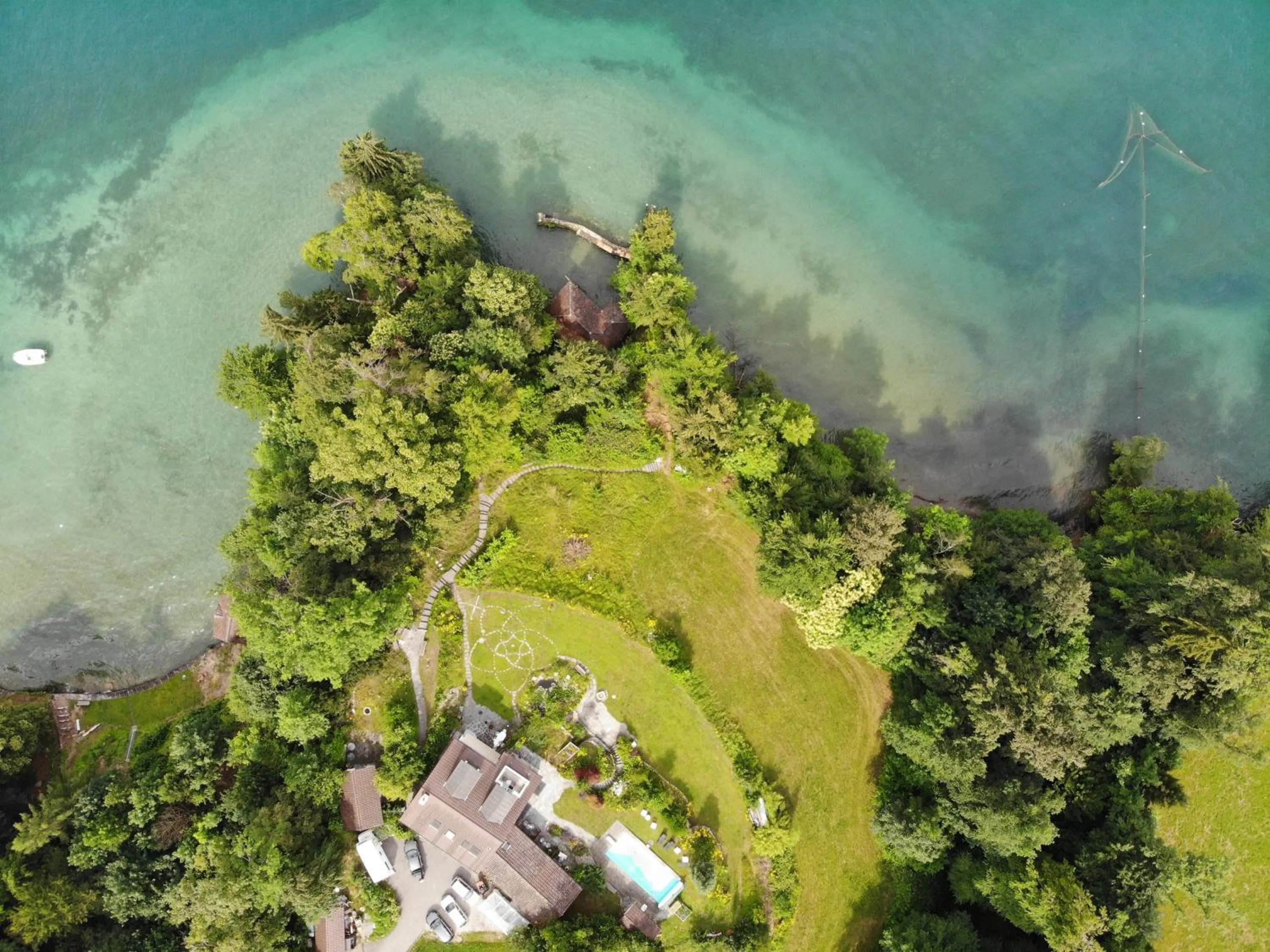 Natural landscape in Lake Villa Lotus