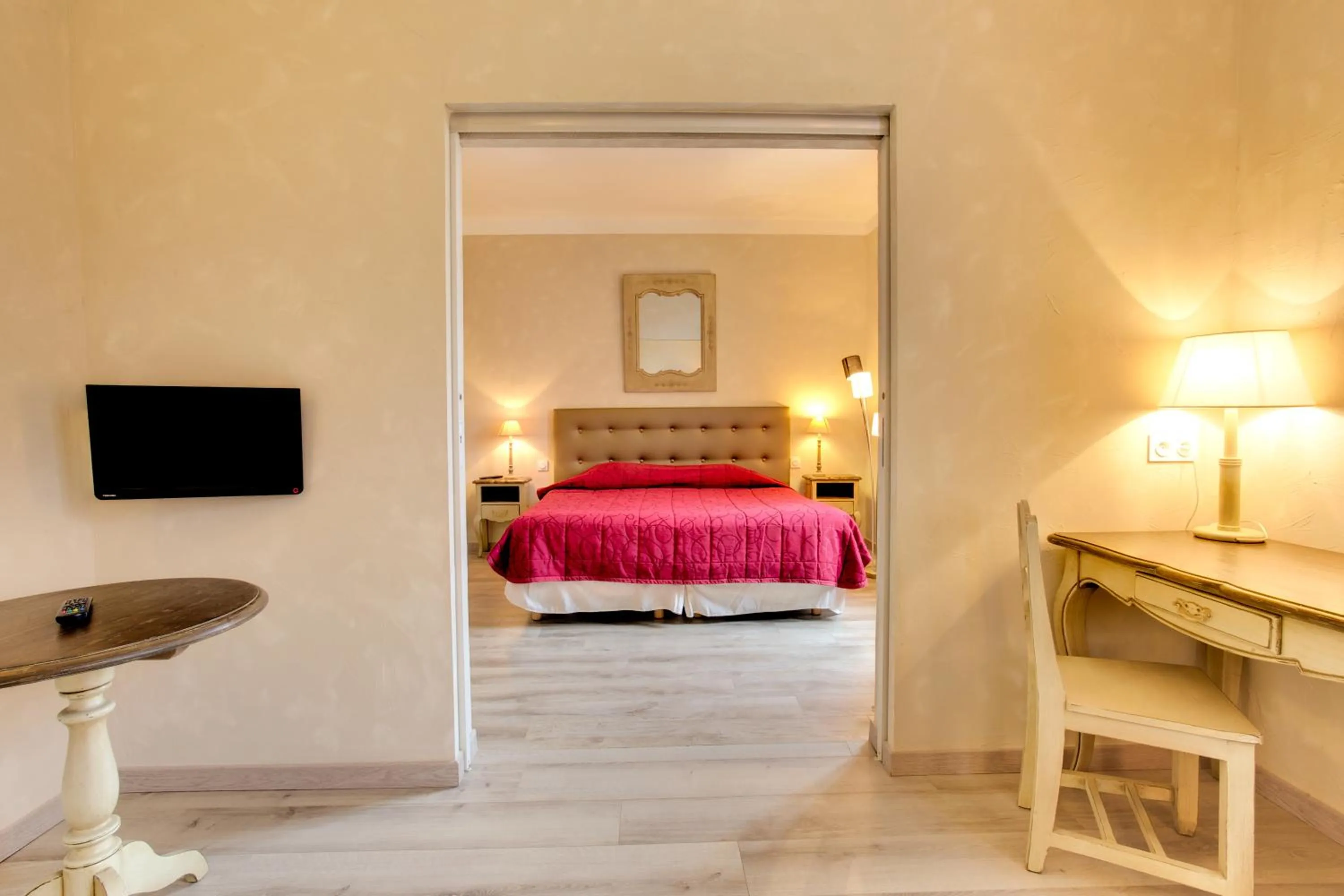 Bed in Hôtel Restaurant la Corniche