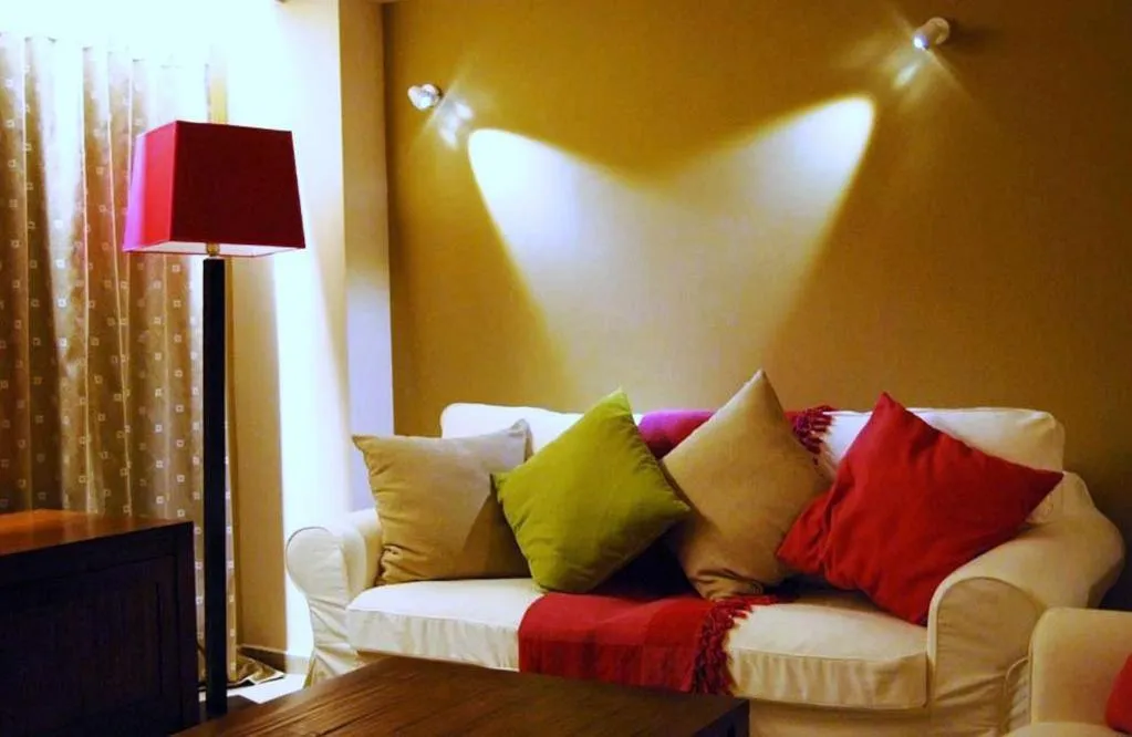 Living room in Astrolabe Hotel