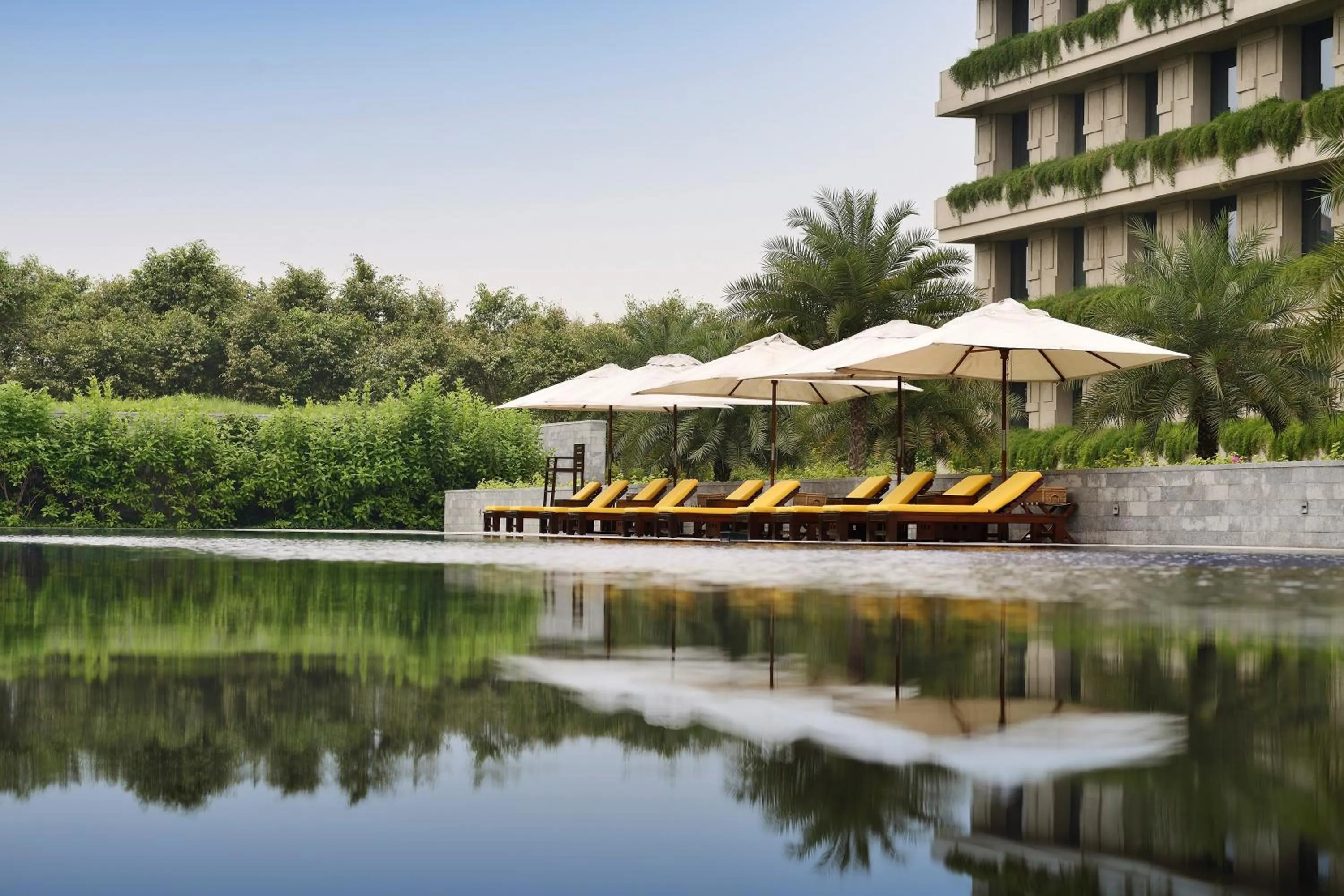 Swimming pool in The Oberoi Gurgaon