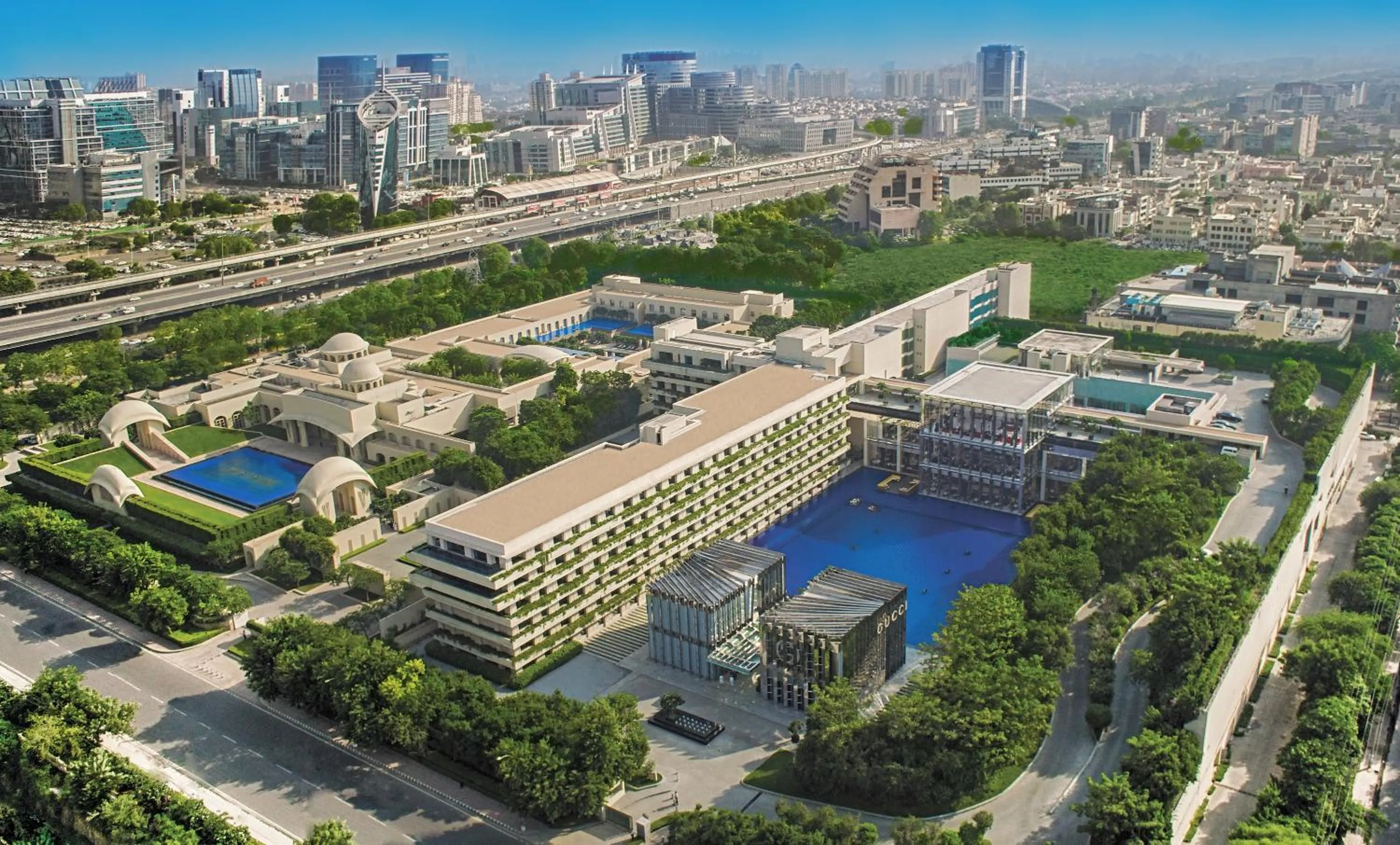 Bird's eye view in The Oberoi Gurgaon