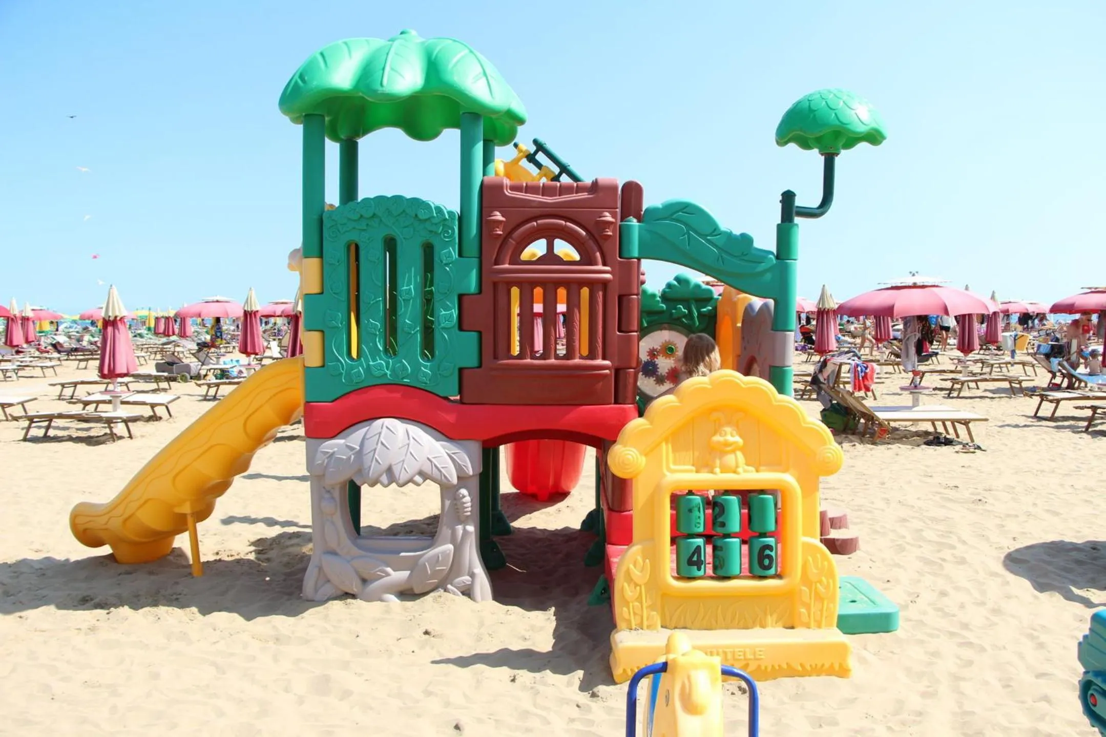 Children play ground in Hotel Petrarca