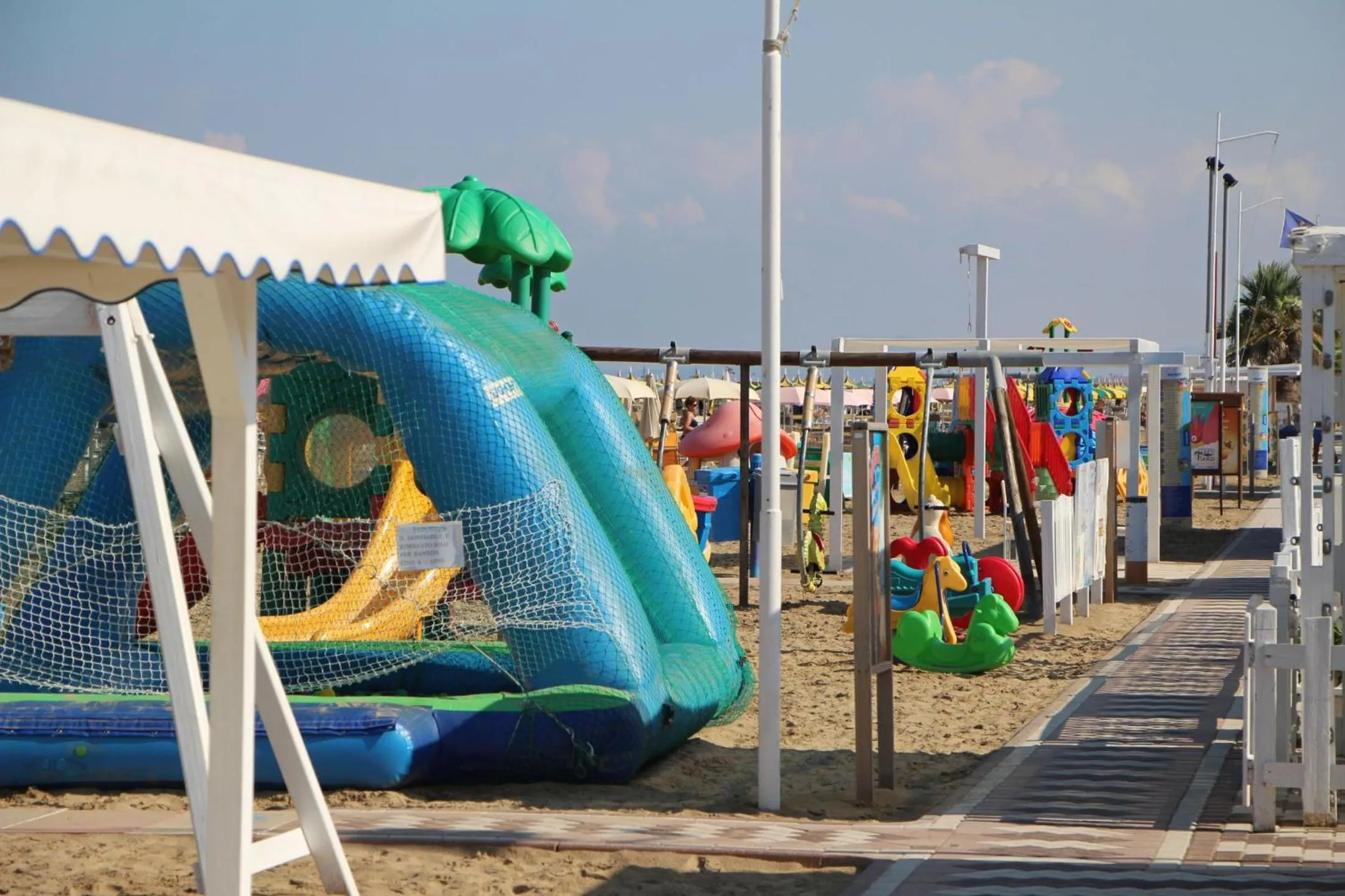 Children play ground in Hotel Petrarca