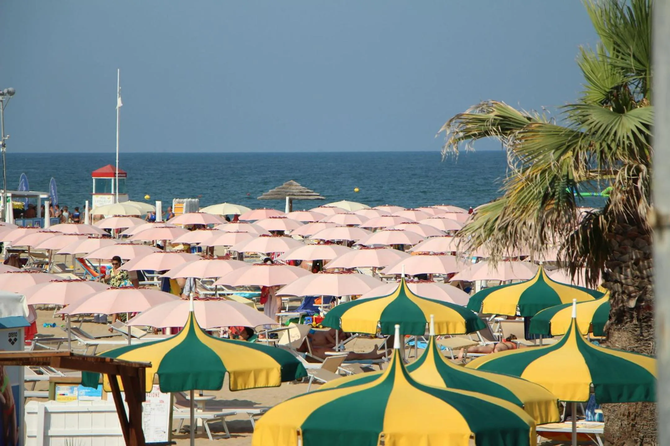 Beach in Hotel Petrarca