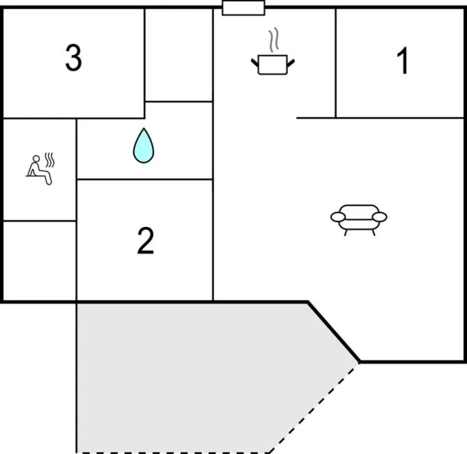 Floor plan in Freibeuterweg 4 - Dorf 6