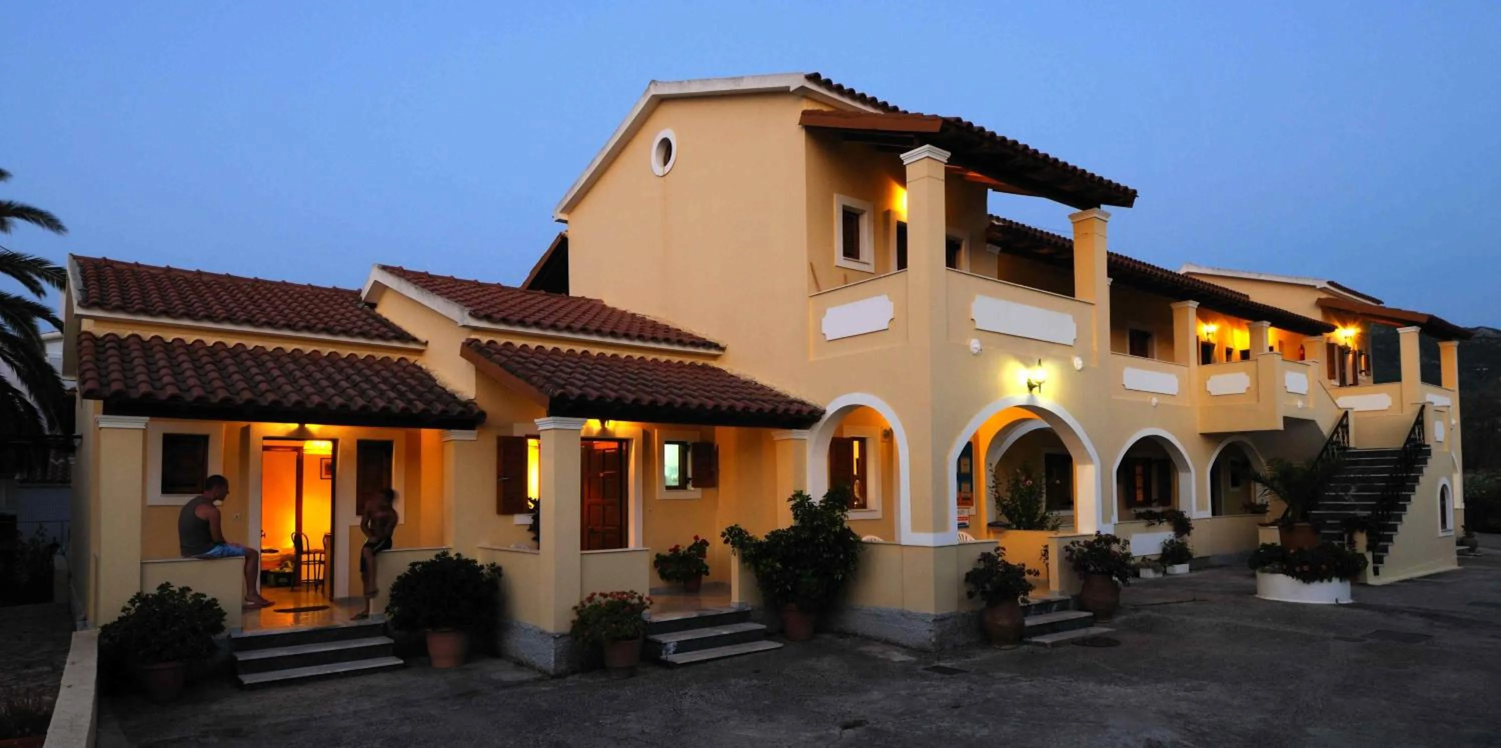 Facade/entrance in Feeloxenia Corfu Apartments