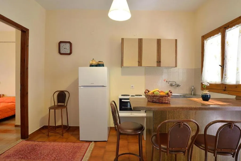 Kitchen or kitchenette in Feeloxenia Corfu Apartments